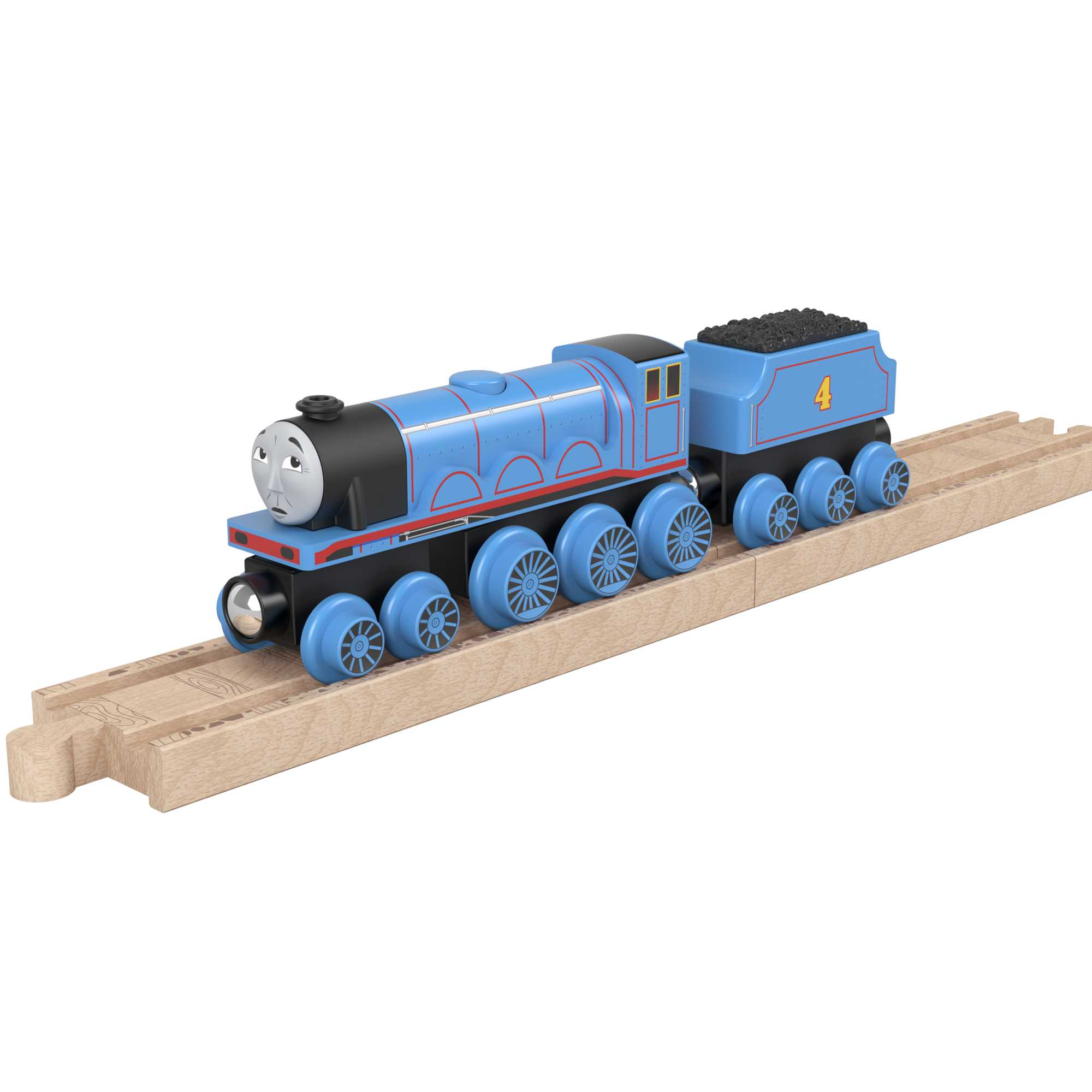 Fisher-Price Thomas et ses Amis Piste en Bois Locomotive Gordon et Wagon de Charbon - Image 4