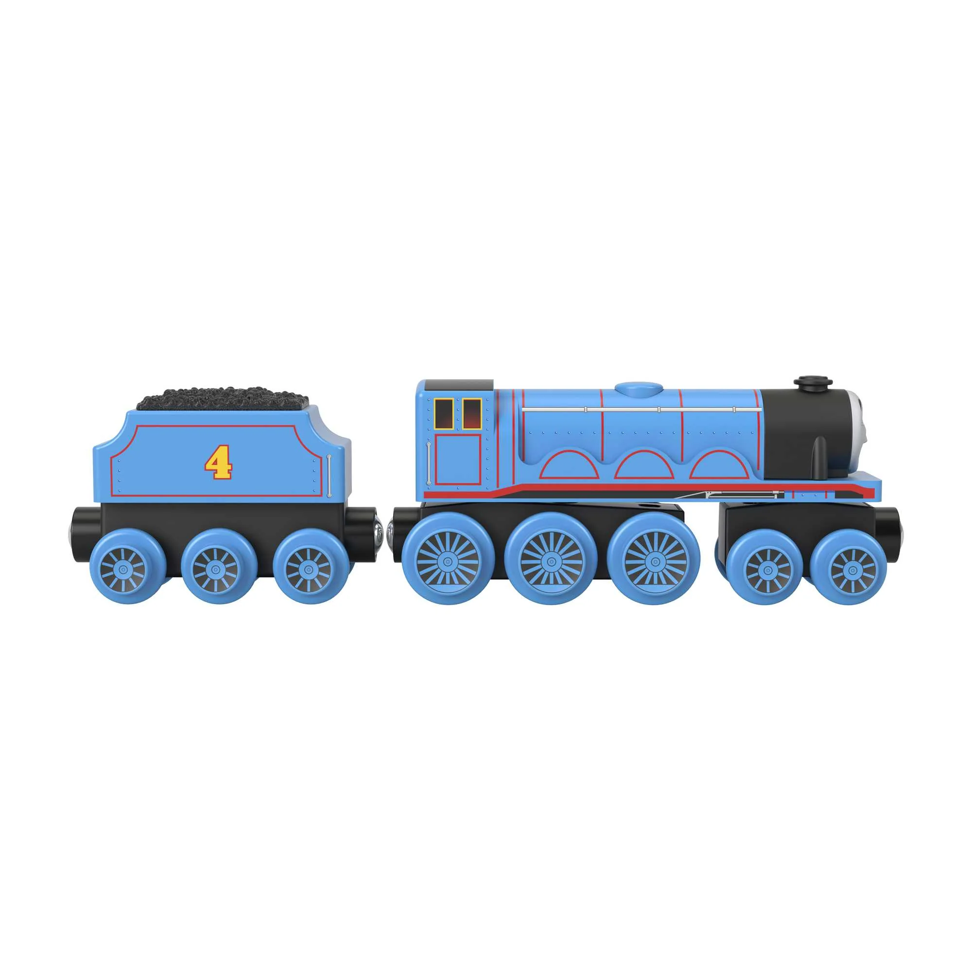 Fisher-Price Thomas et ses Amis Piste en Bois Locomotive Gordon et Wagon de Charbon - Image 5