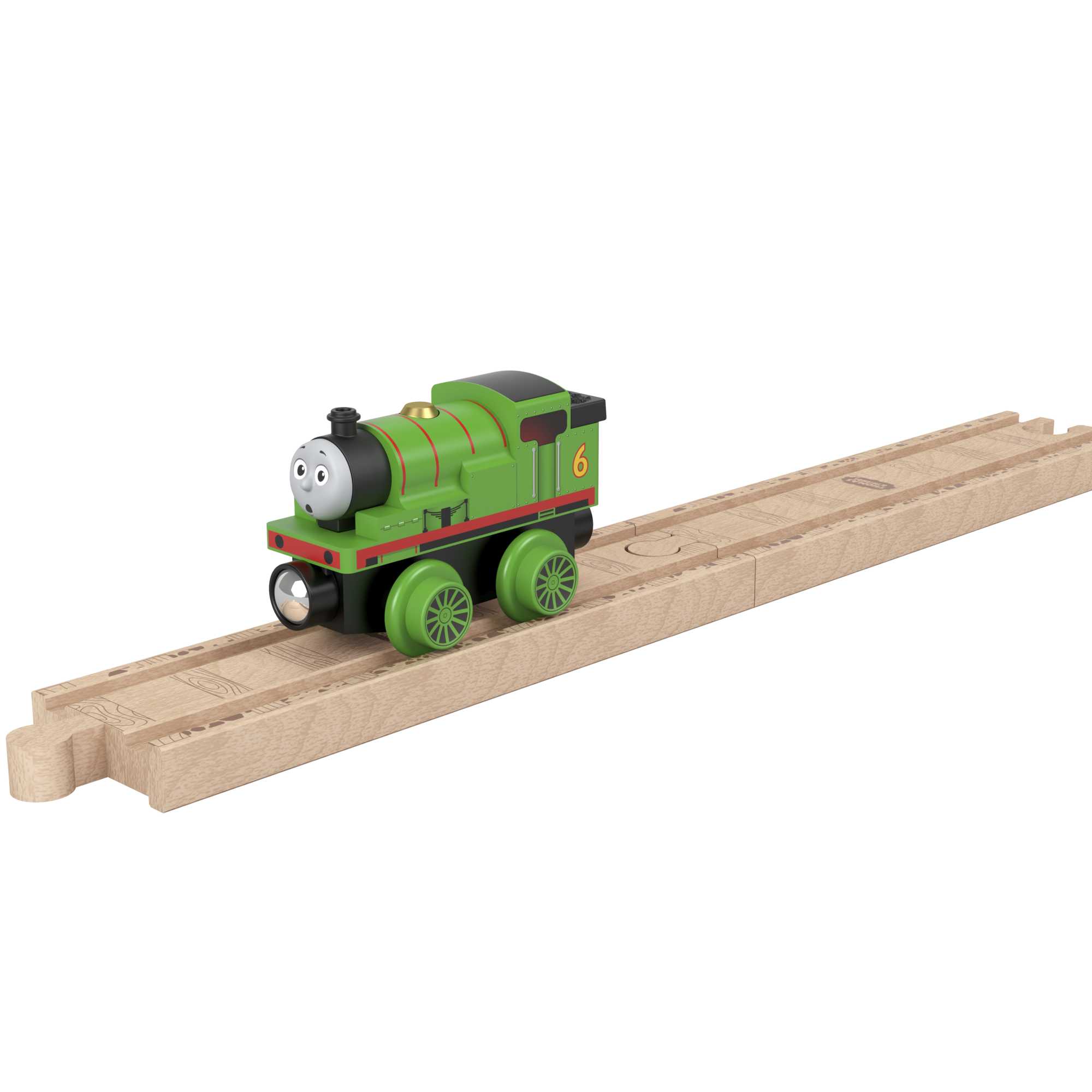 Fisher-Price Thomas et ses Amis Piste en Bois Locomotive Percy - Image 4