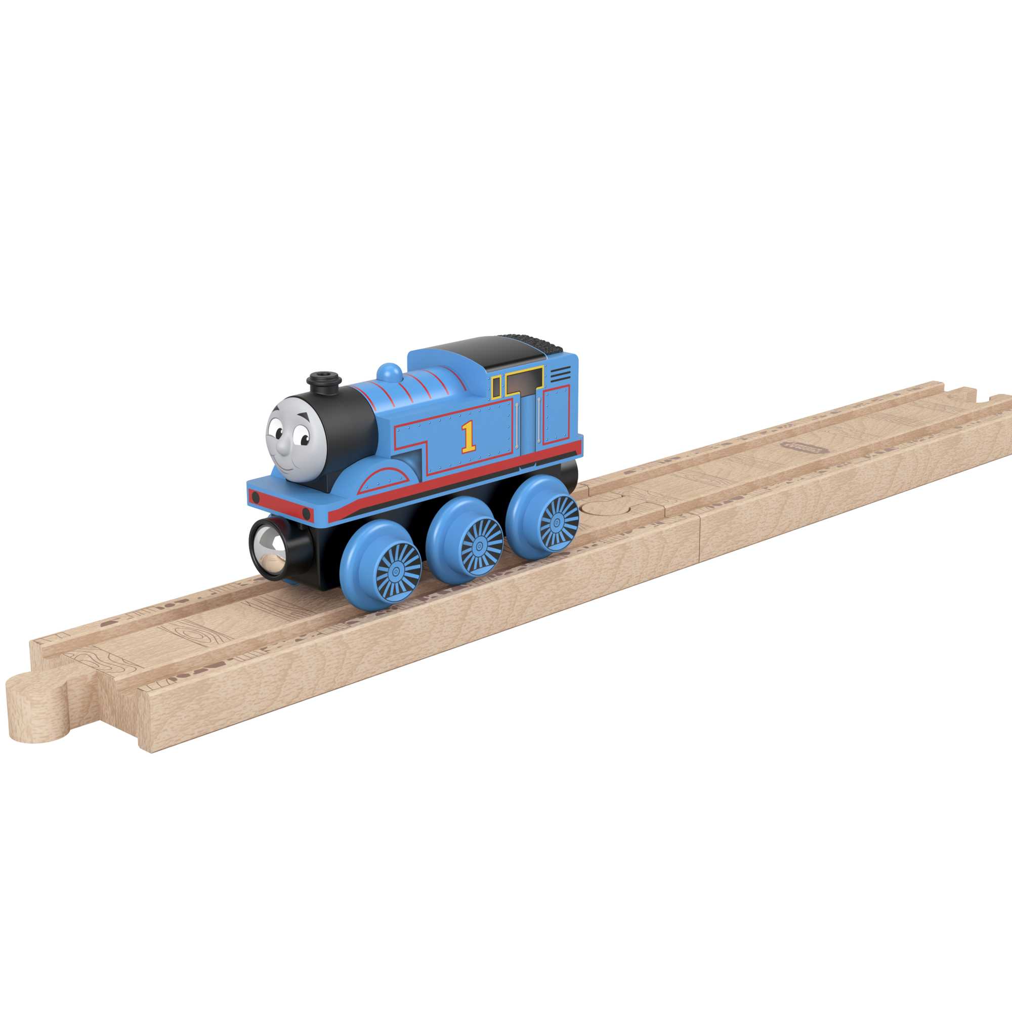 Fisher-Price Thomas et ses Amis Piste en Bois Locomotive Thomas - Image 4