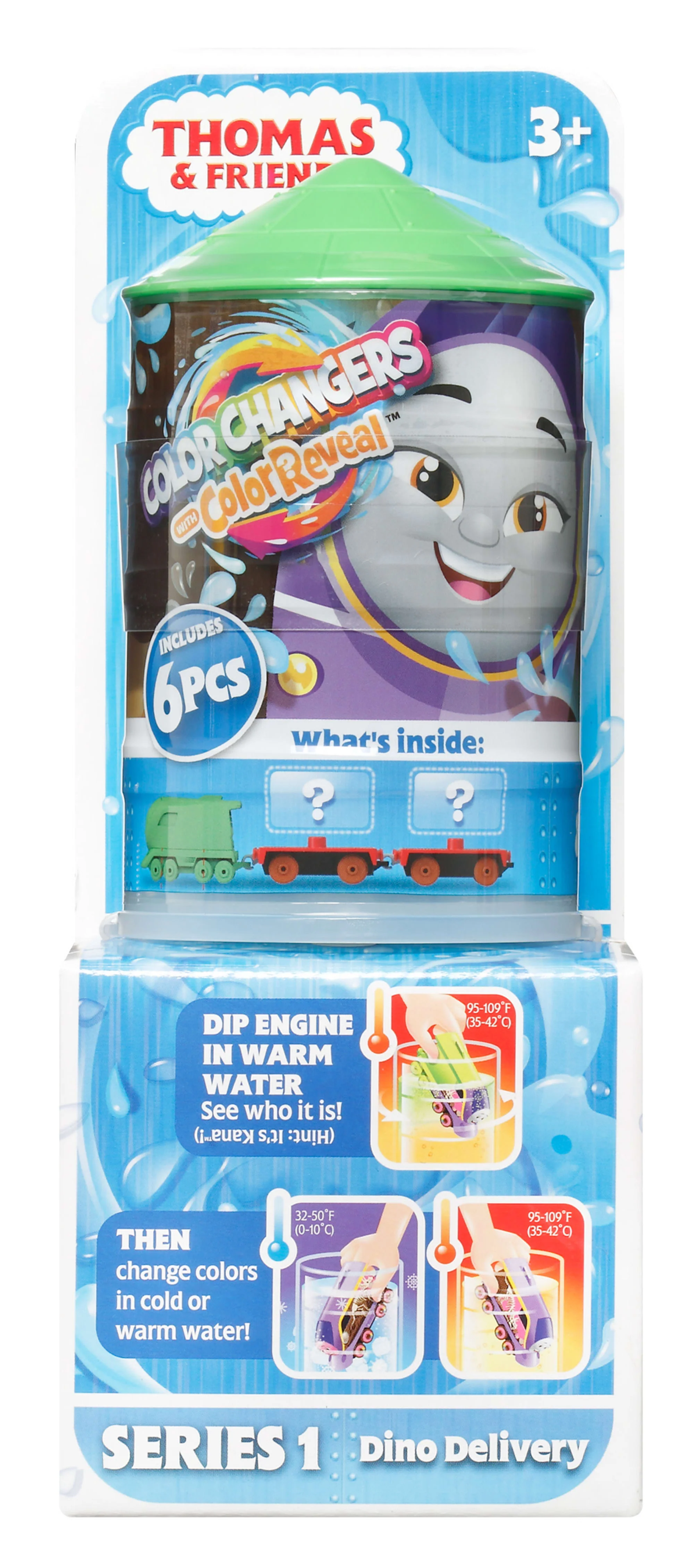Thomas & Friends Mystery Toy Train With Color Reveal & Color Change Action, 5 Pieces - Image 4