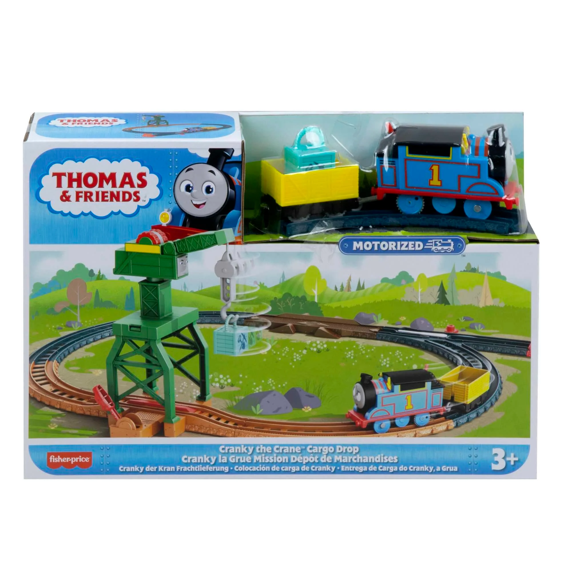 Fisher-Price Thomas & Friends Cranky The Crane Cargo Drop - Image 6