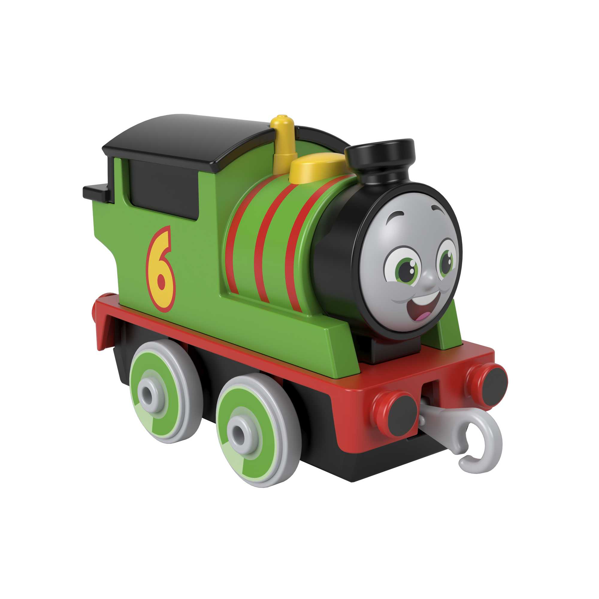 Thomas & Friends Toy Train, Percy Diecast Metal Engine, Push-Along Vehicle For Preschool Kids - Image 2