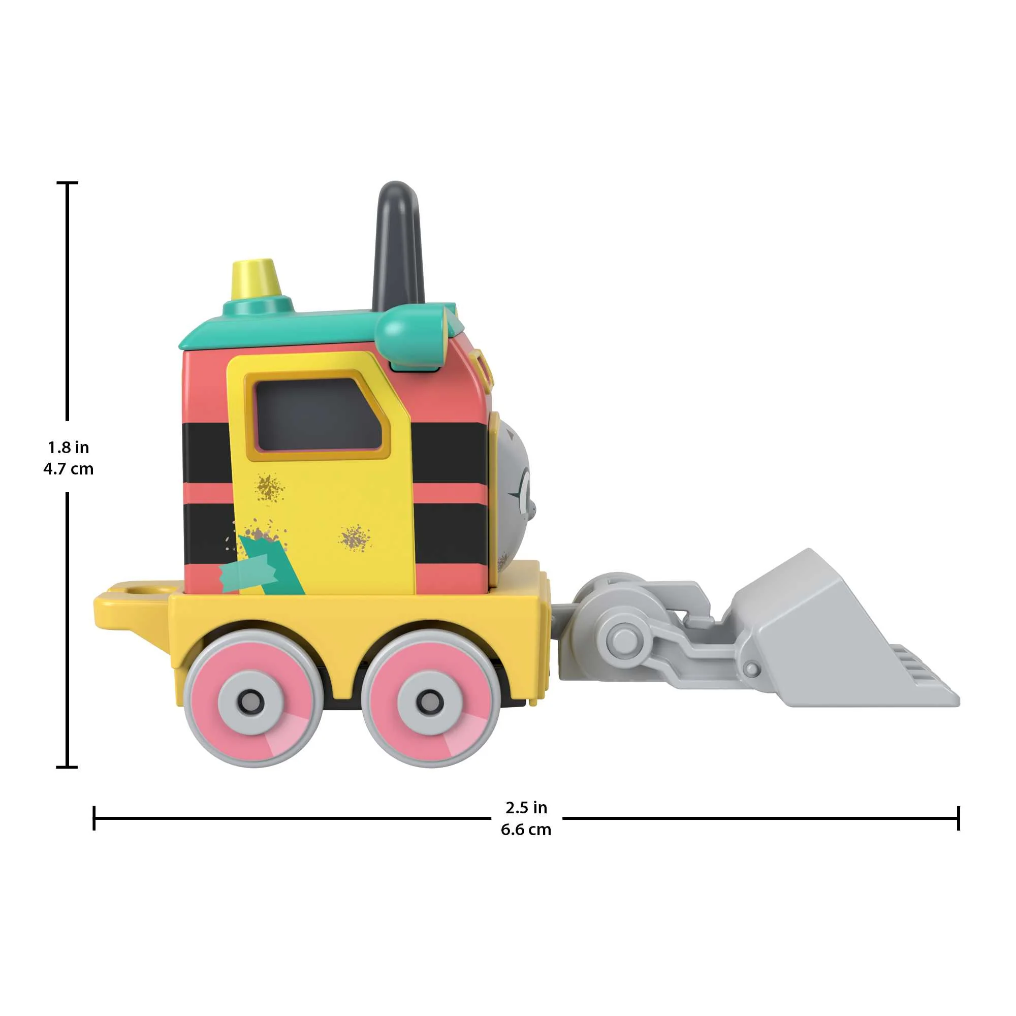 Thomas & Friends Toy Train, Sandy the Rail Speeder Diecast Metal Engine For Preschool Kids - Image 7