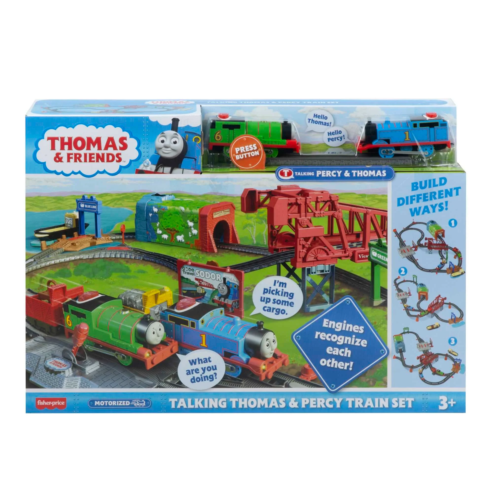 Fisher-Price Thomas & Friends Talking Thomas & Percy Train Set - Image 6