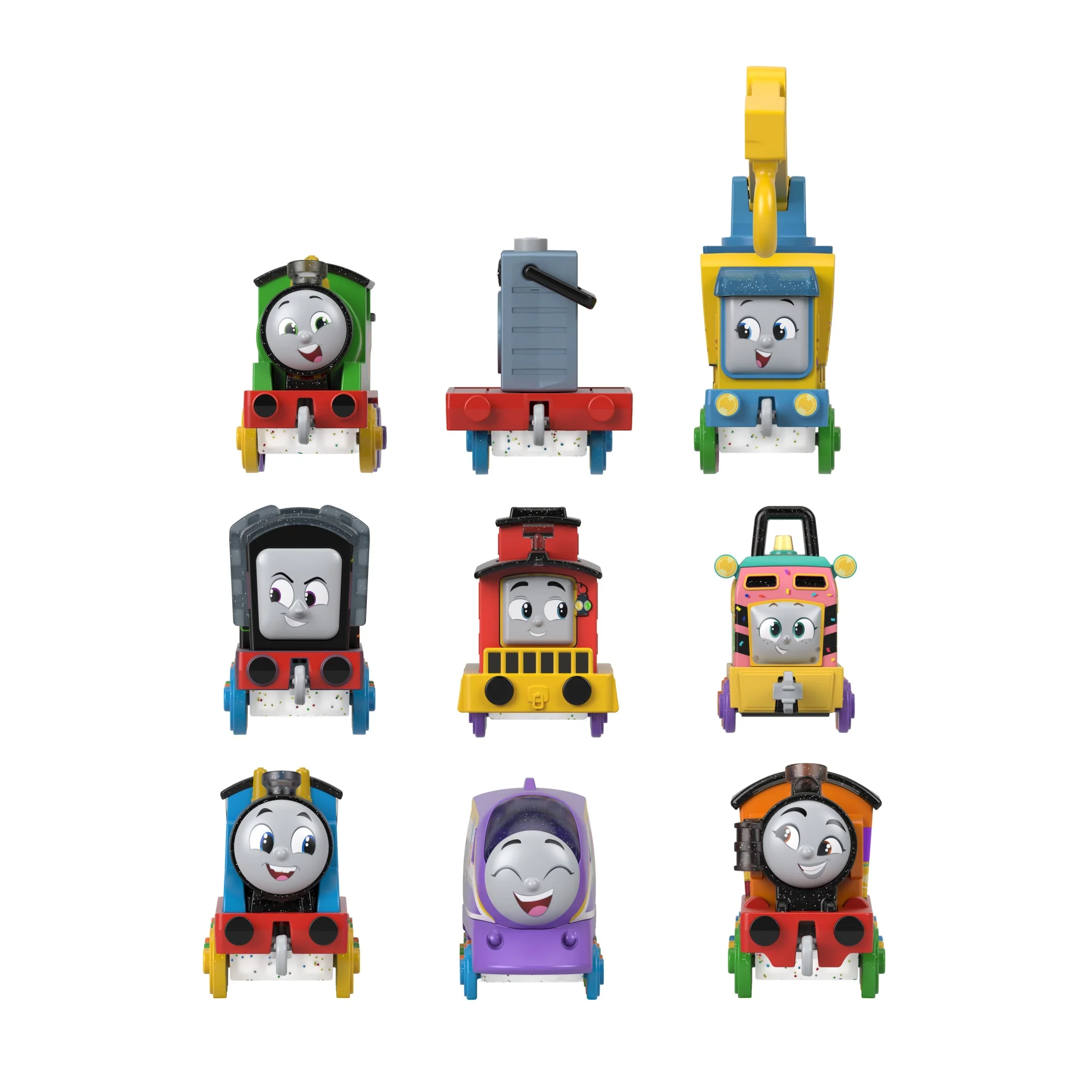 Thomas & Friends Thomas’ 7 Days Of Surprises Gift Set Of Diecast Toy Trains & Vehicles, 10 Pieces - Image 6