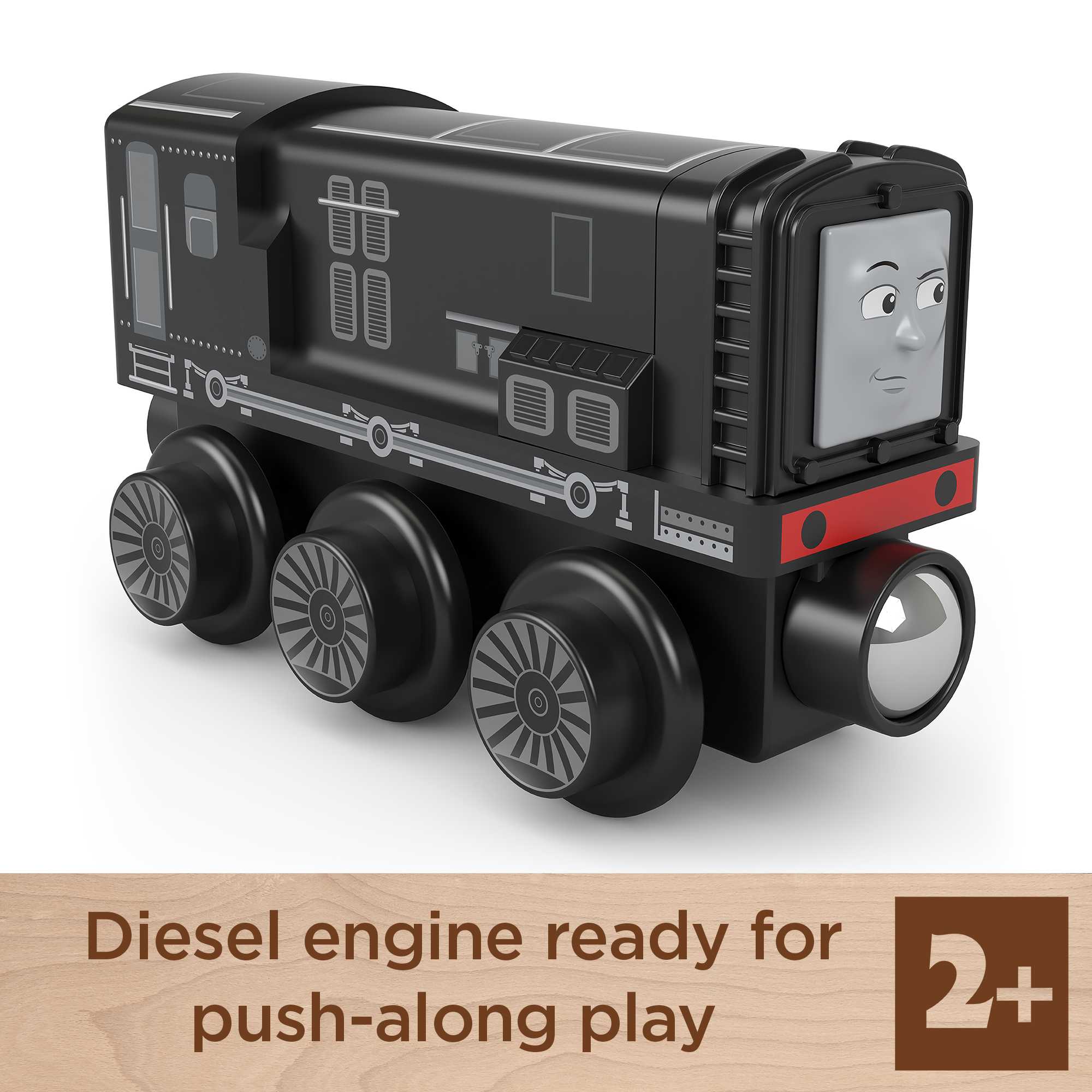 Fisher-Price Thomas & Friends Wooden Railway Diesel Engine - Image 3
