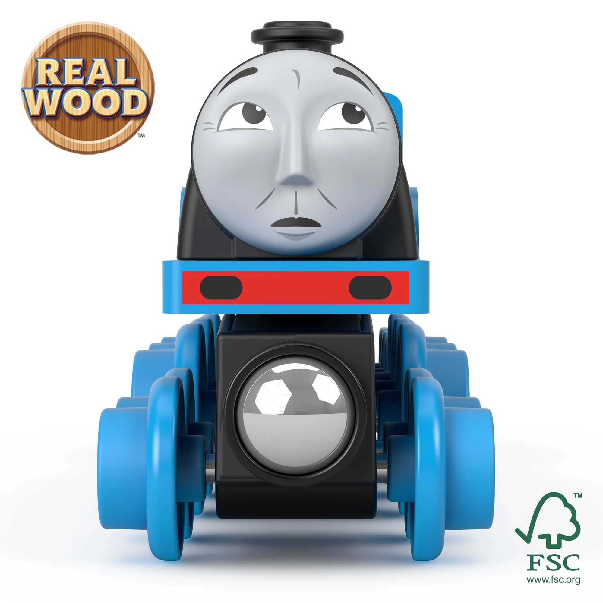 Fisher-Price Thomas & Friends Wooden Railway Gordon Engine And Coal-Car - Image 3