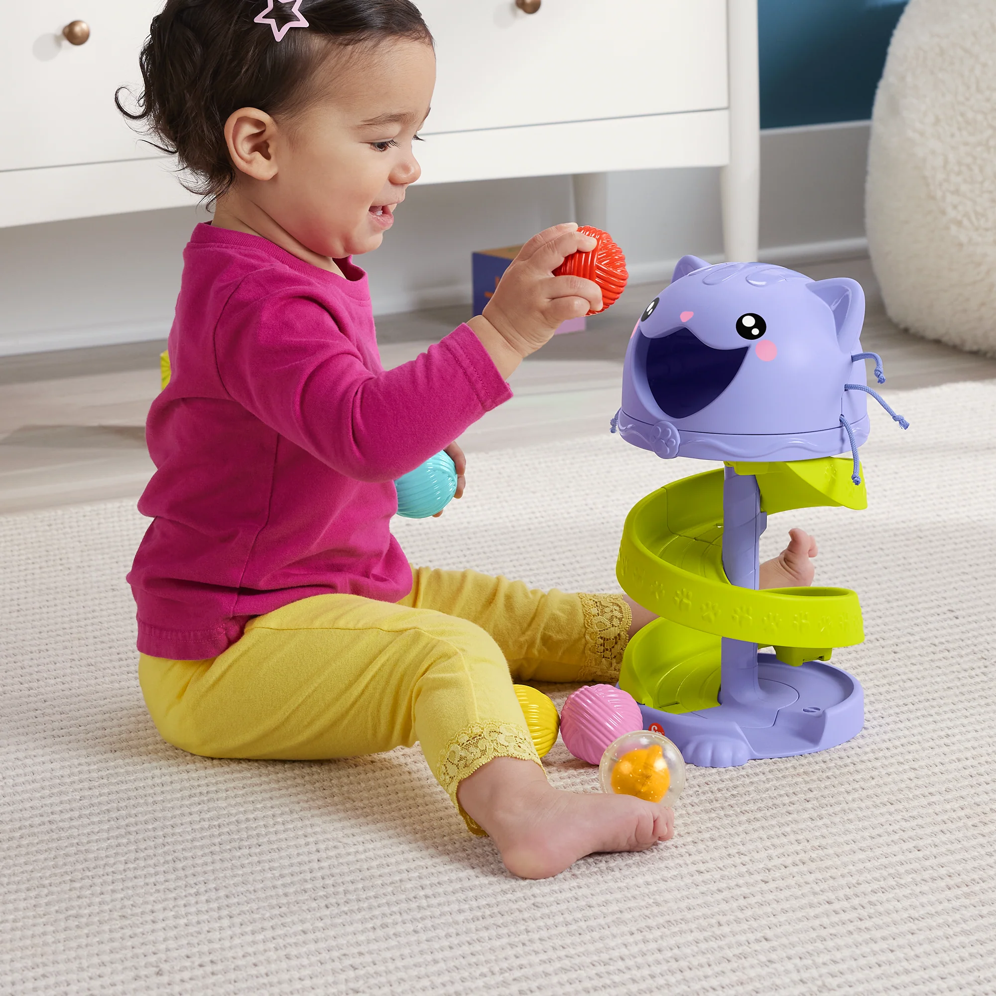 Fisher-Price®-Tour Chat à Balles-Centre D’Activités Pour Tout-Petits - Image 2