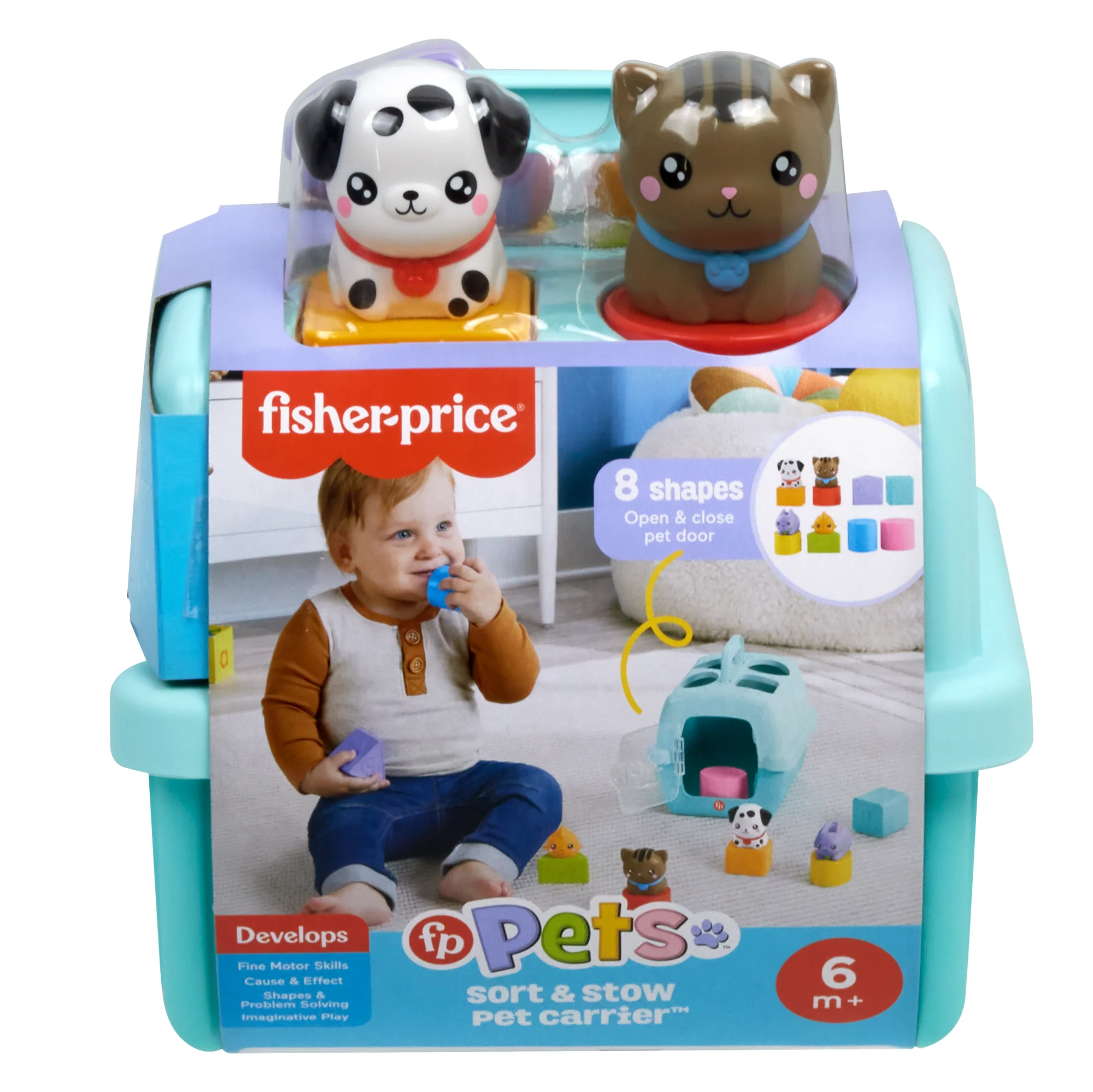 Fisher-Price®-Trieur Caisse de Transport D’Animaux-Trieur 8Blocs - Image 6