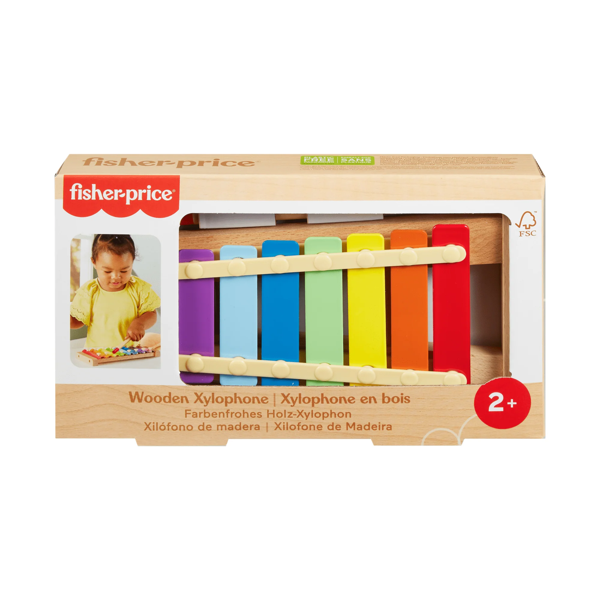Fisher-Price® Xylophone en Bois, 2Éléments en Bois - Image 6