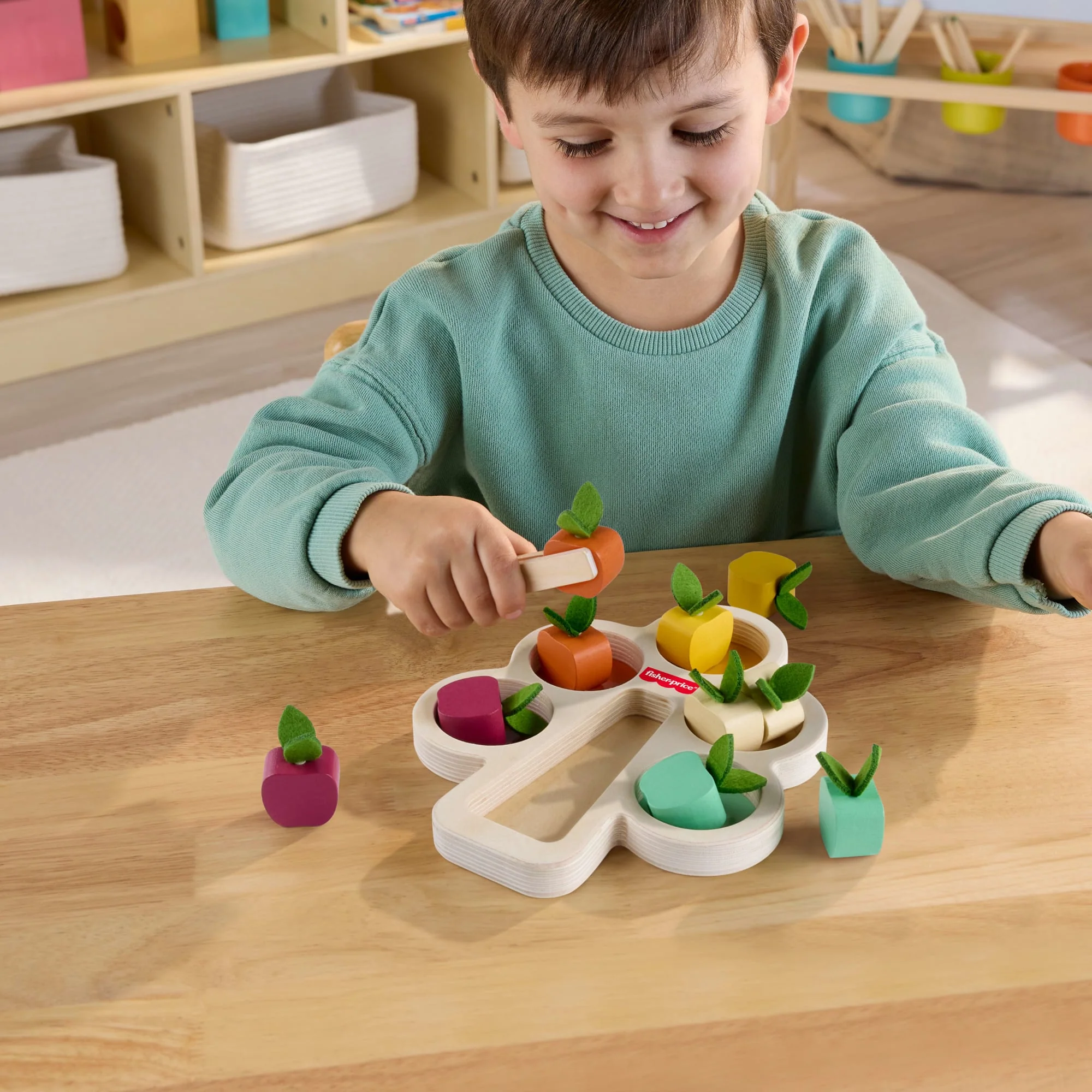 Fisher-Price®Arbre de Tri en Bois de Montessori - Image 2
