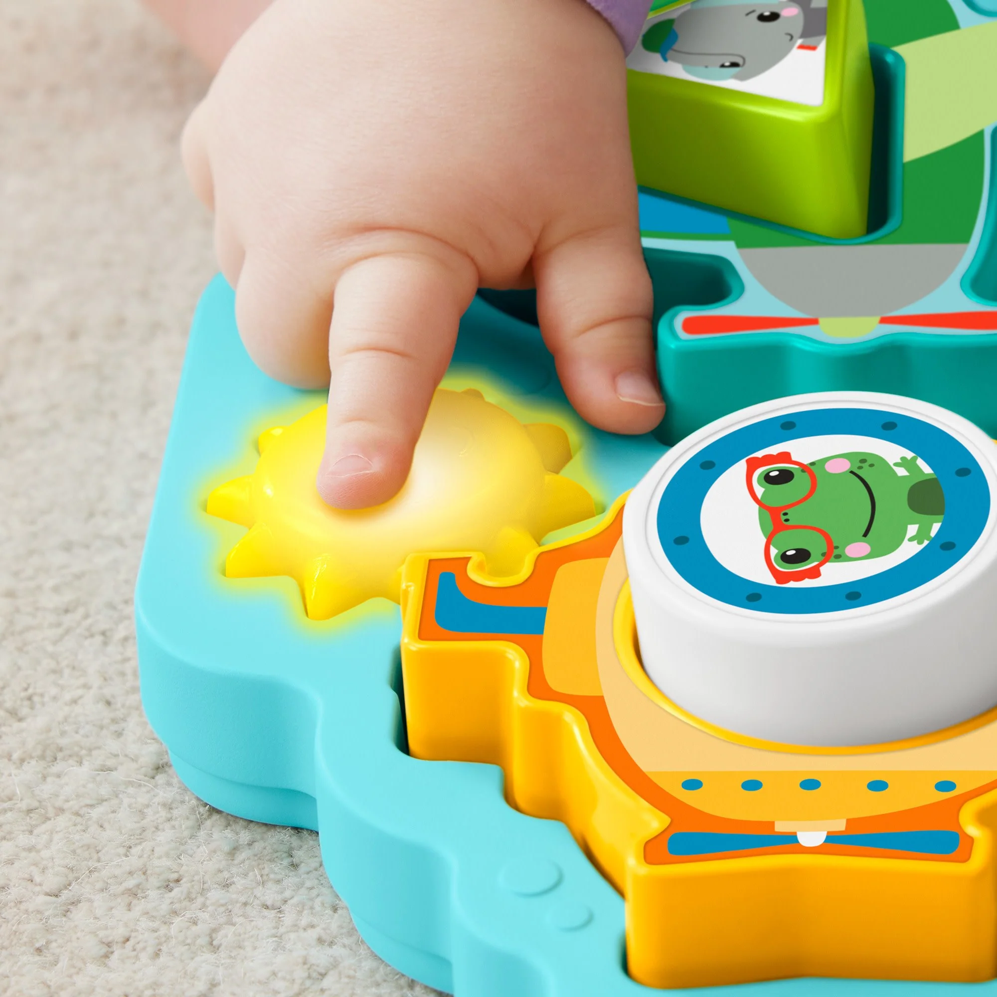 Fisher-Price Casse-Tête Véhicules, Formes et Sons, Musique et Lumières - Image 4