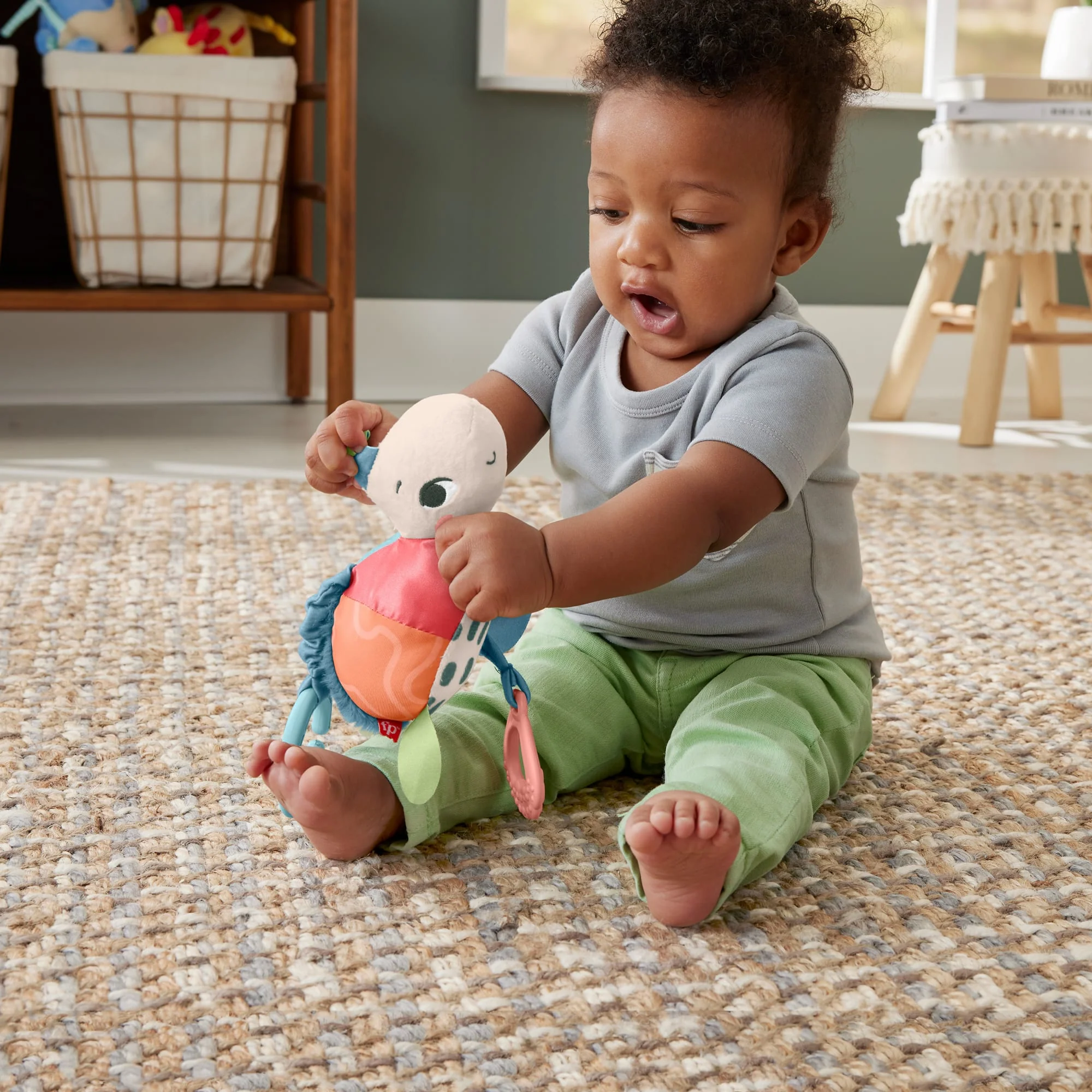 Fisher-Price Planet Friends Honu, Ma Tortue à Suspendre, Sensorielle - Image 2