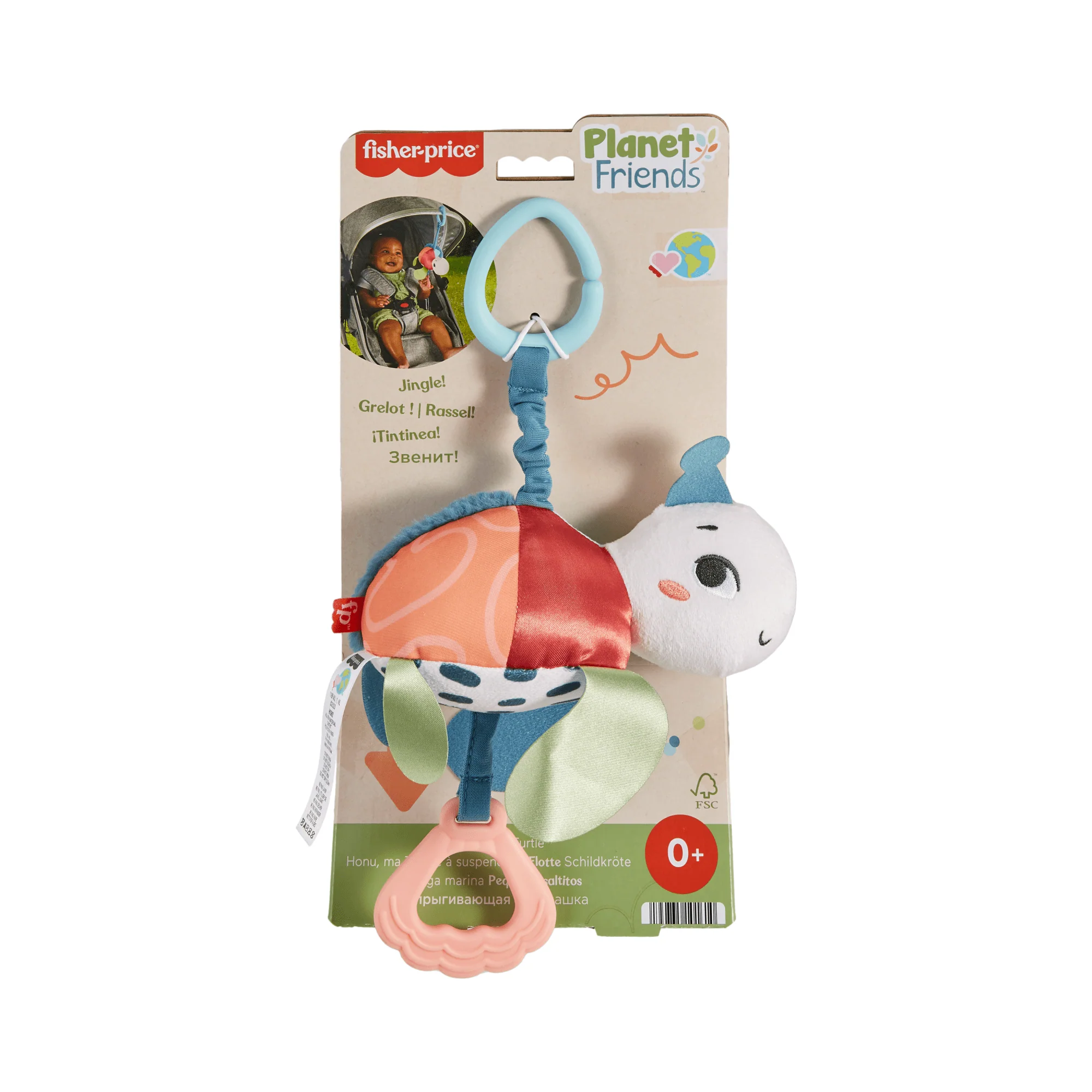 Fisher-Price Planet Friends Honu, Ma Tortue à Suspendre, Sensorielle - Image 6