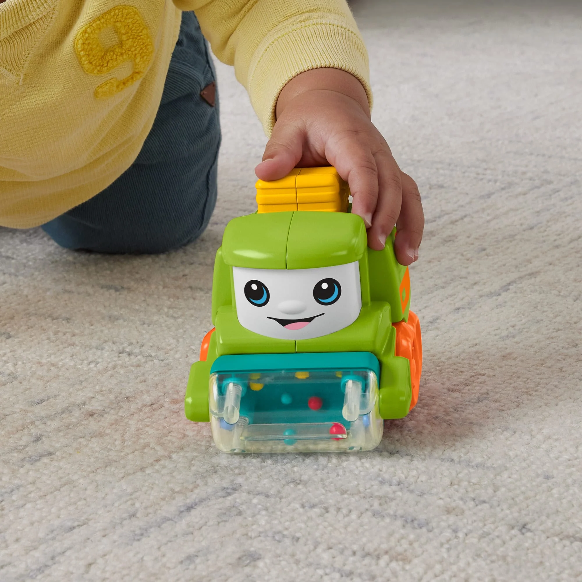 Fisher-Price Moissonneuse, Jouet à Pousser Pour Bébés, Motricité Fine - Image 4