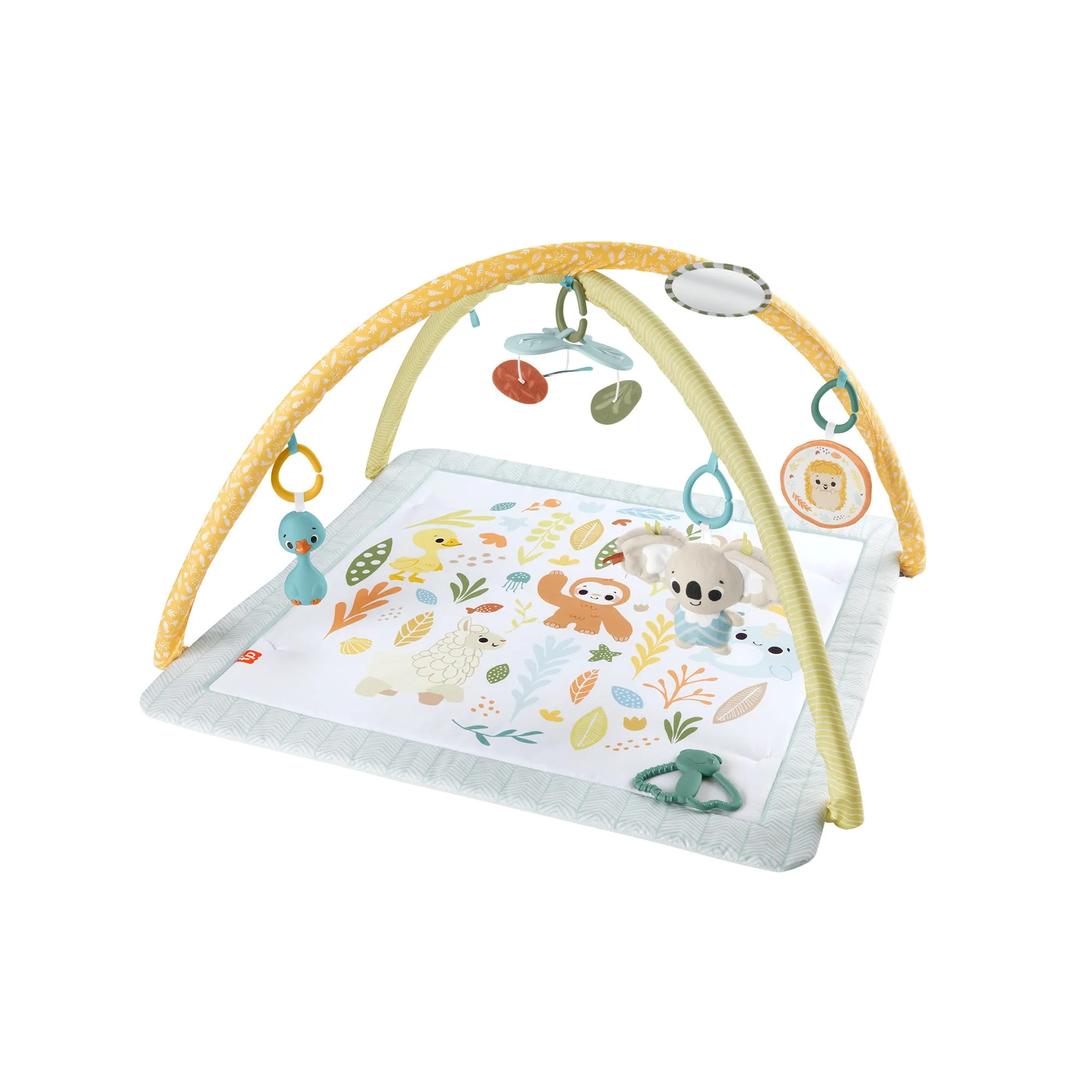 Fisher-Price  Mon Tapis D’Éveil Sensimals, 6Jouets Sensoriels - Image 5