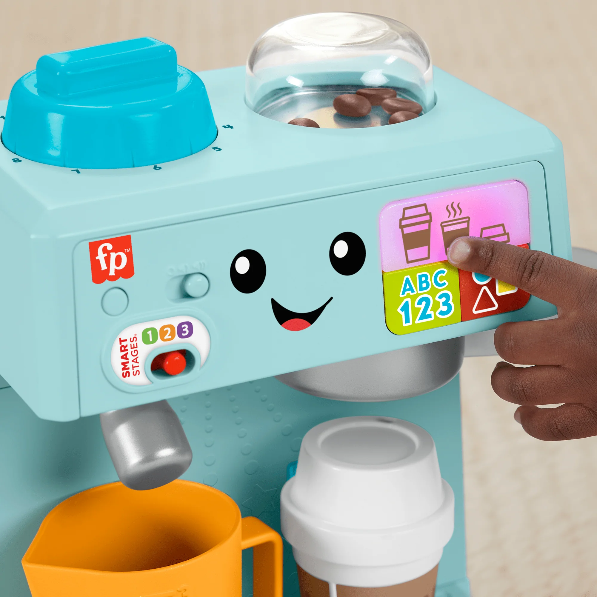 Fisher-Price  Rires et Éveil  Café Apprendre et Servir, Multilingue - Image 3