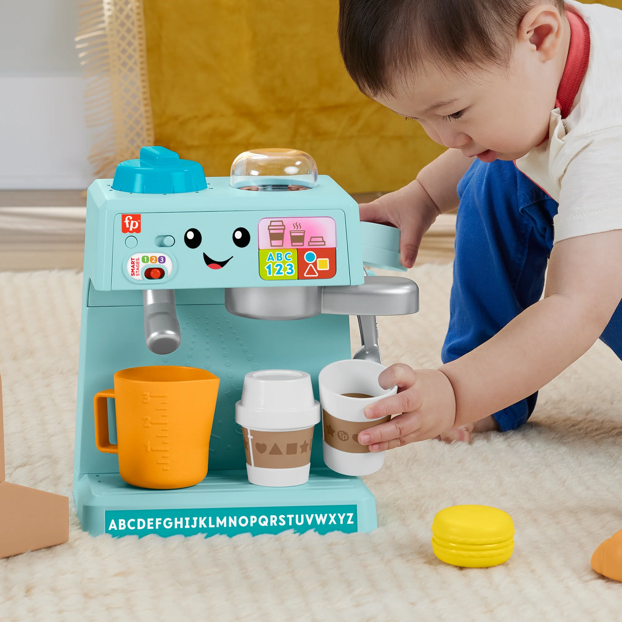 Fisher-Price  Rires et Éveil  Café Apprendre et Servir, Multilingue - Image 4