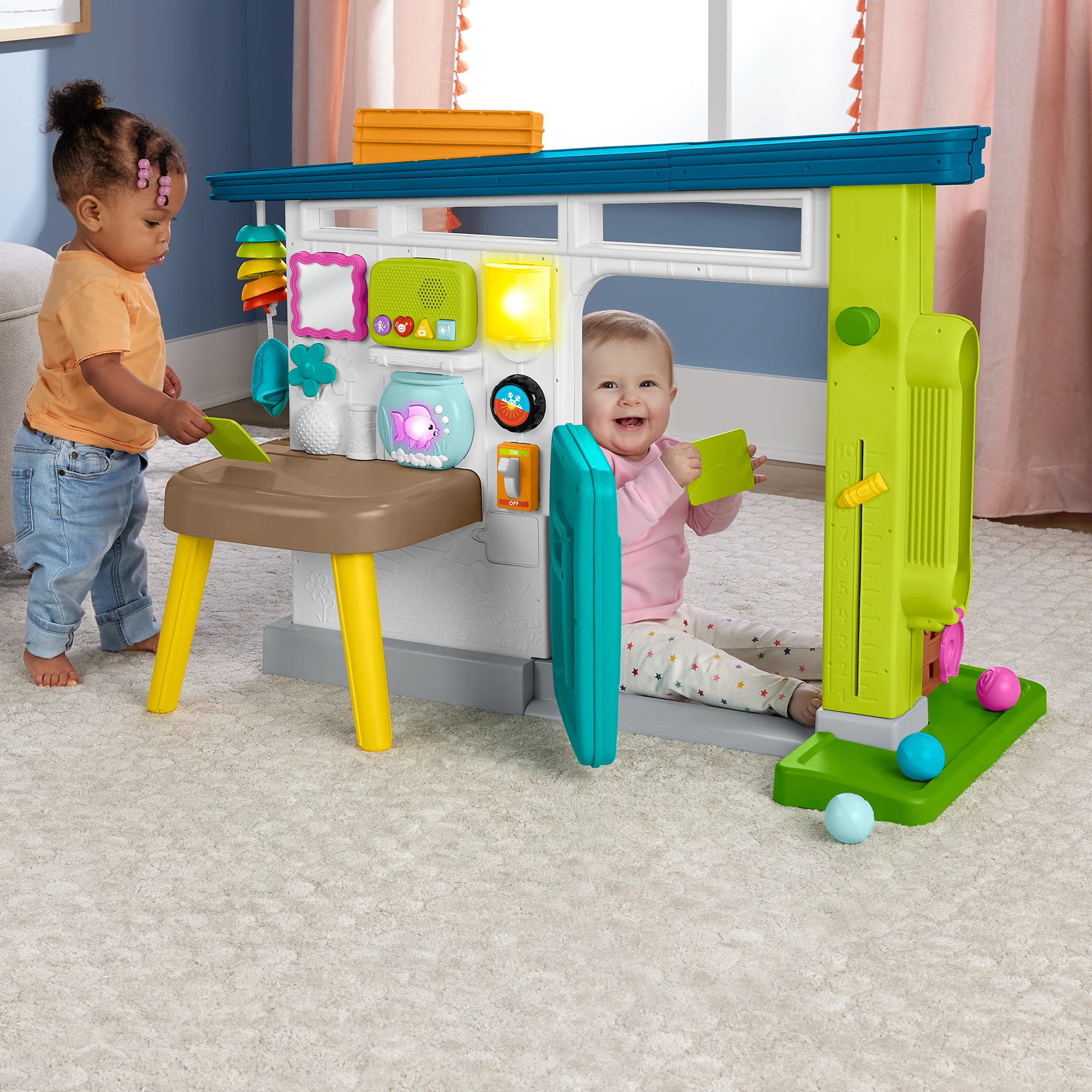 Fisher-Price  Rires et Éveil  Maison de Jeu Suprême, Multilingue - Image 2