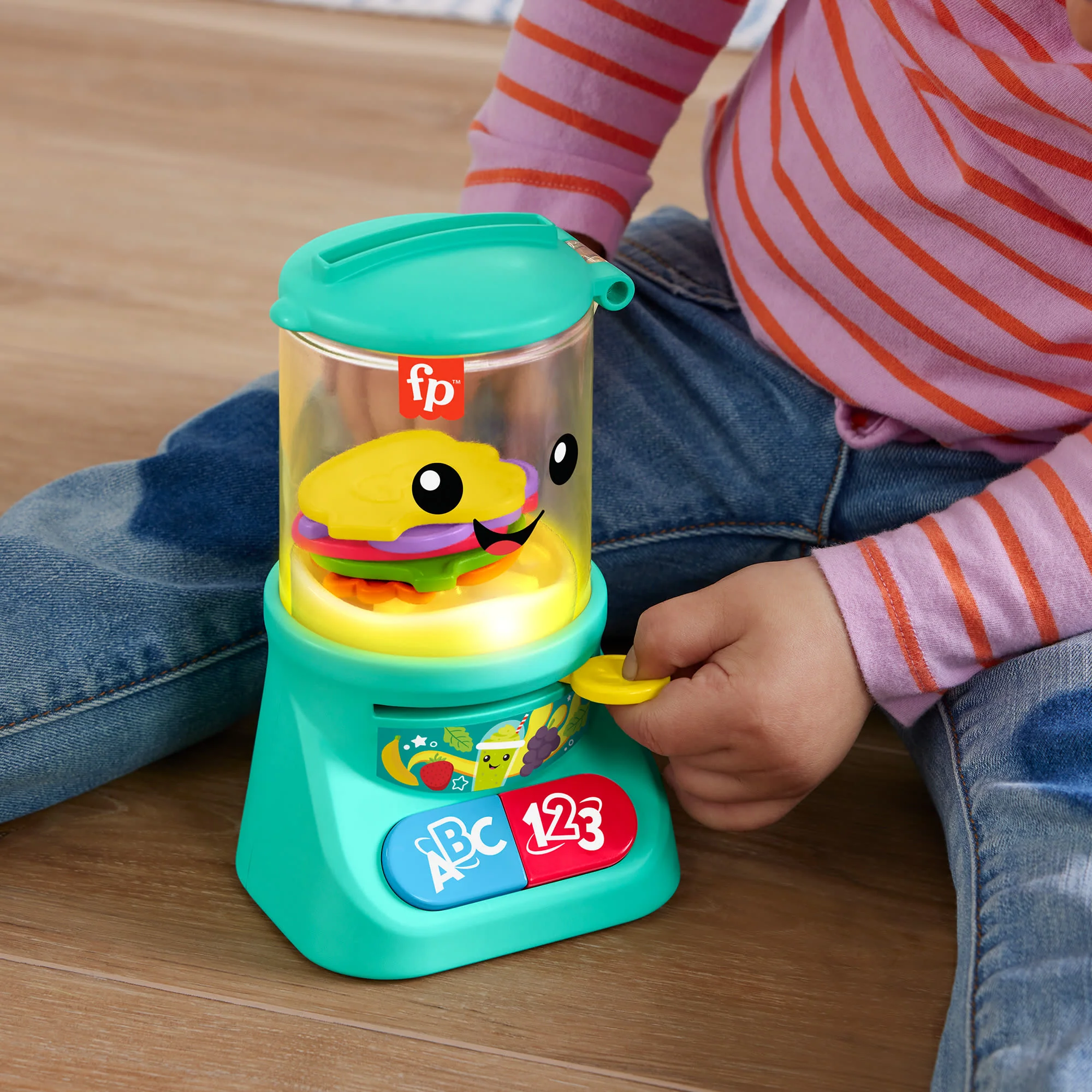 Fisher-Price Rires et Éveil Mélangeur à Boissons Chiffres et Couleurs - Image 5