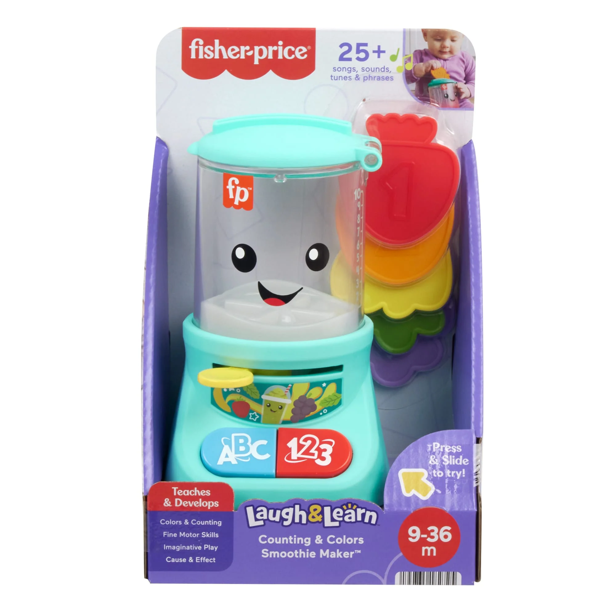 Fisher-Price Rires et Éveil Mélangeur à Boissons Chiffres et Couleurs - Image 6