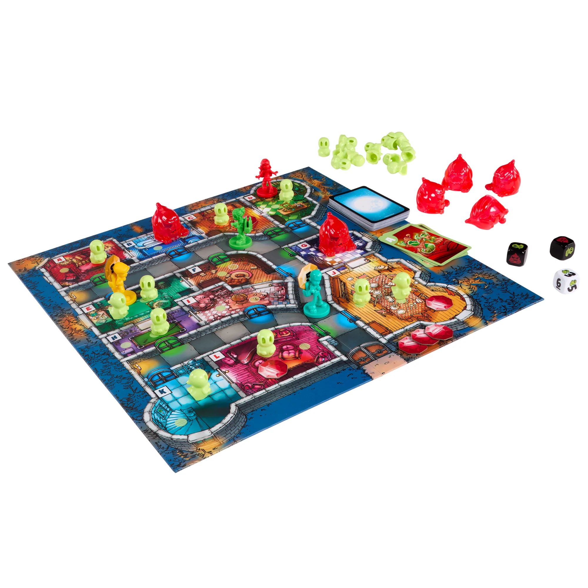 Ghost Fightin’ Treasure Hunters Anniversary Edition Board Game, Cooperative Family Game With 2 Ways To Play For 2-5 Players - Image 4