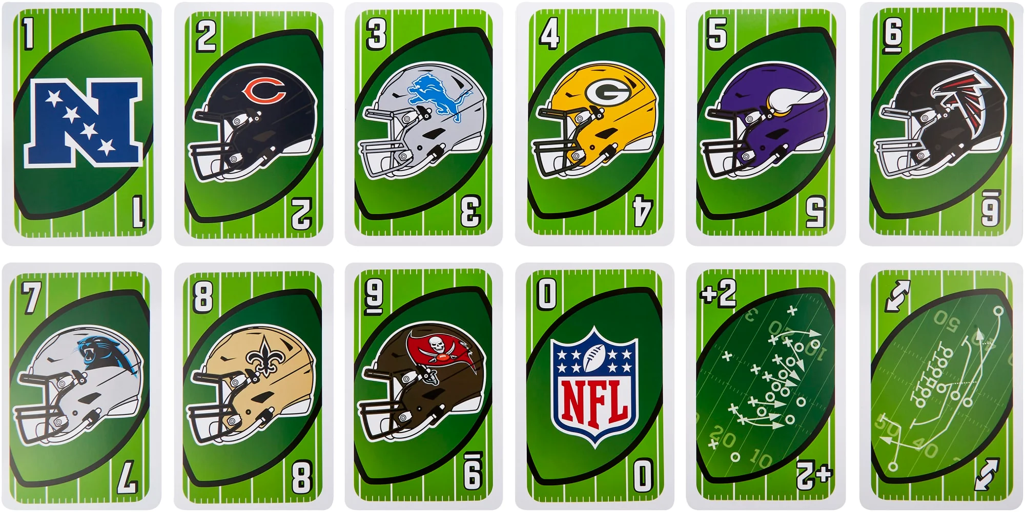 Giant UNO NFL Game For Kids, Adults & Family Night - Image 3