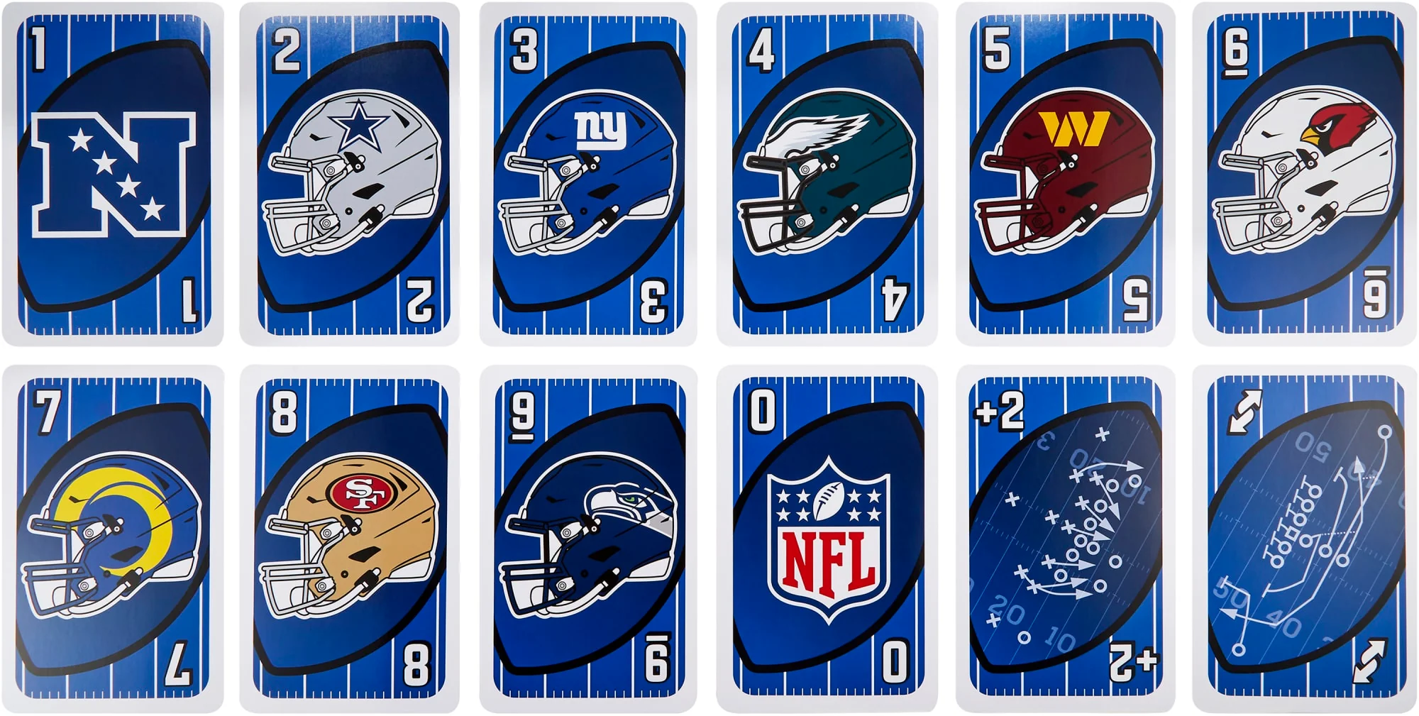 Giant UNO NFL Game For Kids, Adults & Family Night - Image 4
