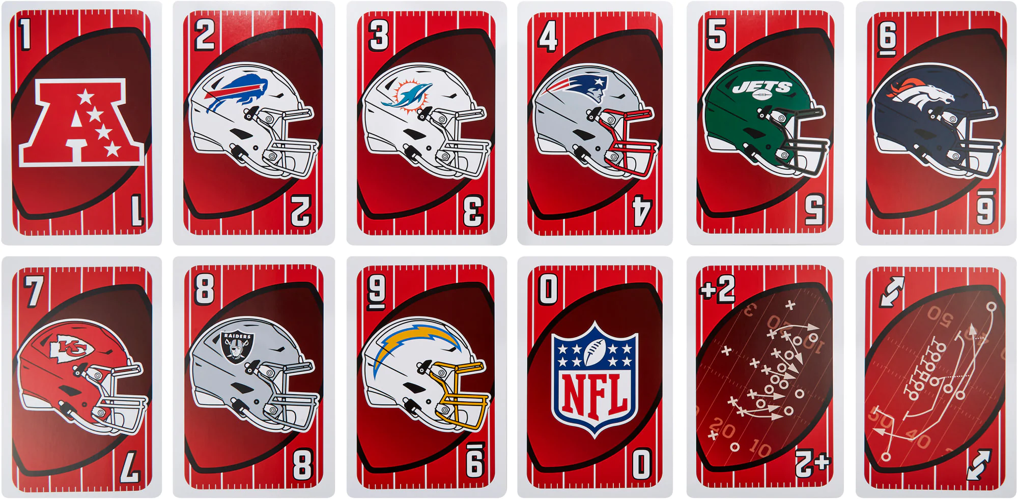 Giant UNO NFL Game For Kids, Adults & Family Night - Image 5