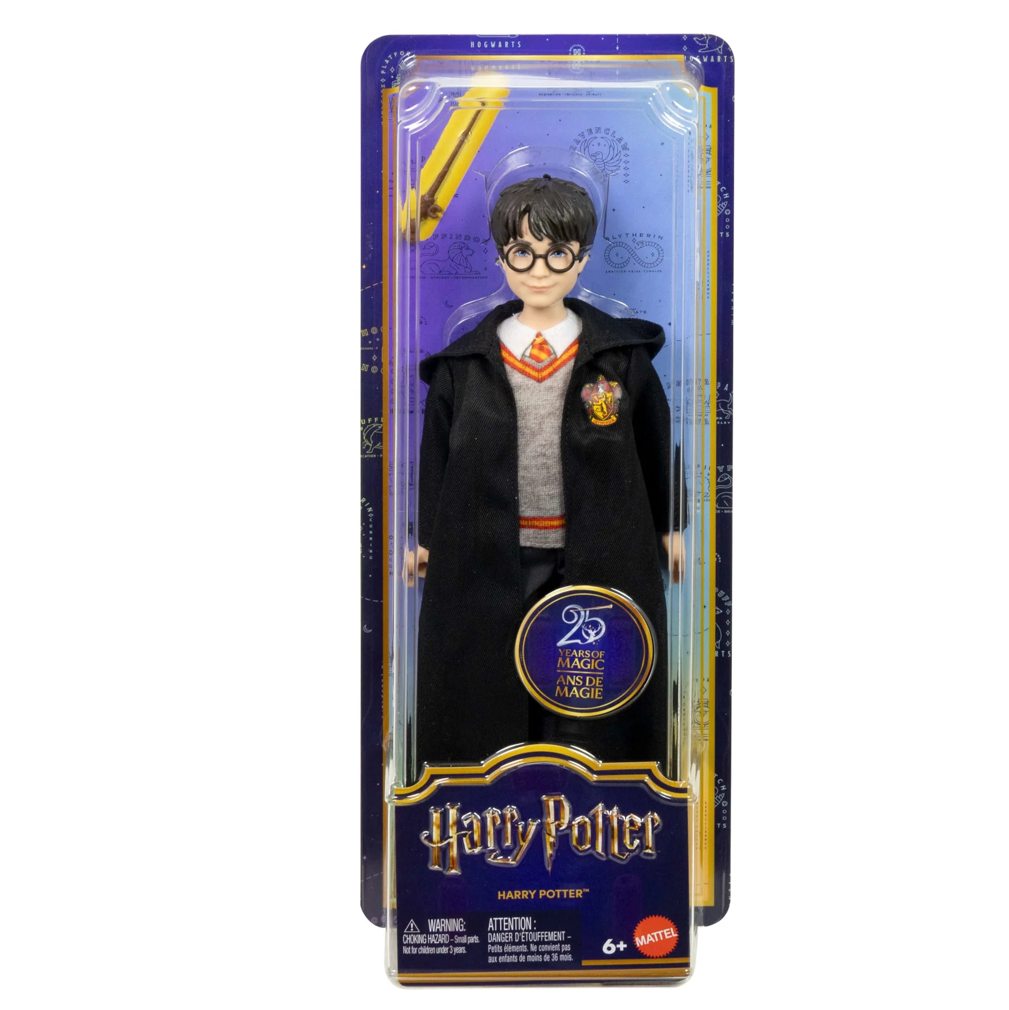 Harry Potter Fashion Doll in Signature Hogwarts Uniform With Wand Accessory, Inspired By The Movie - Image 6