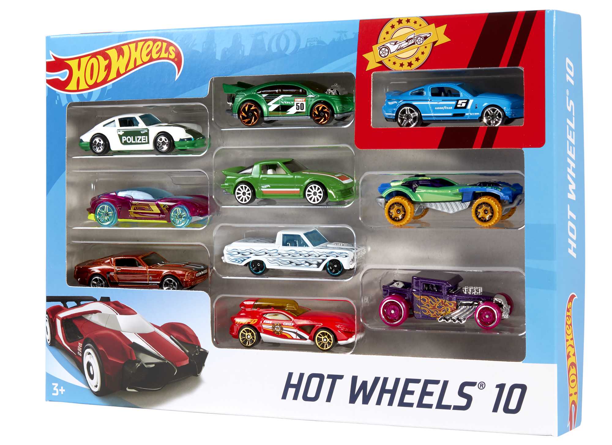 Hot Wheels 10-Car Pack - Image 4