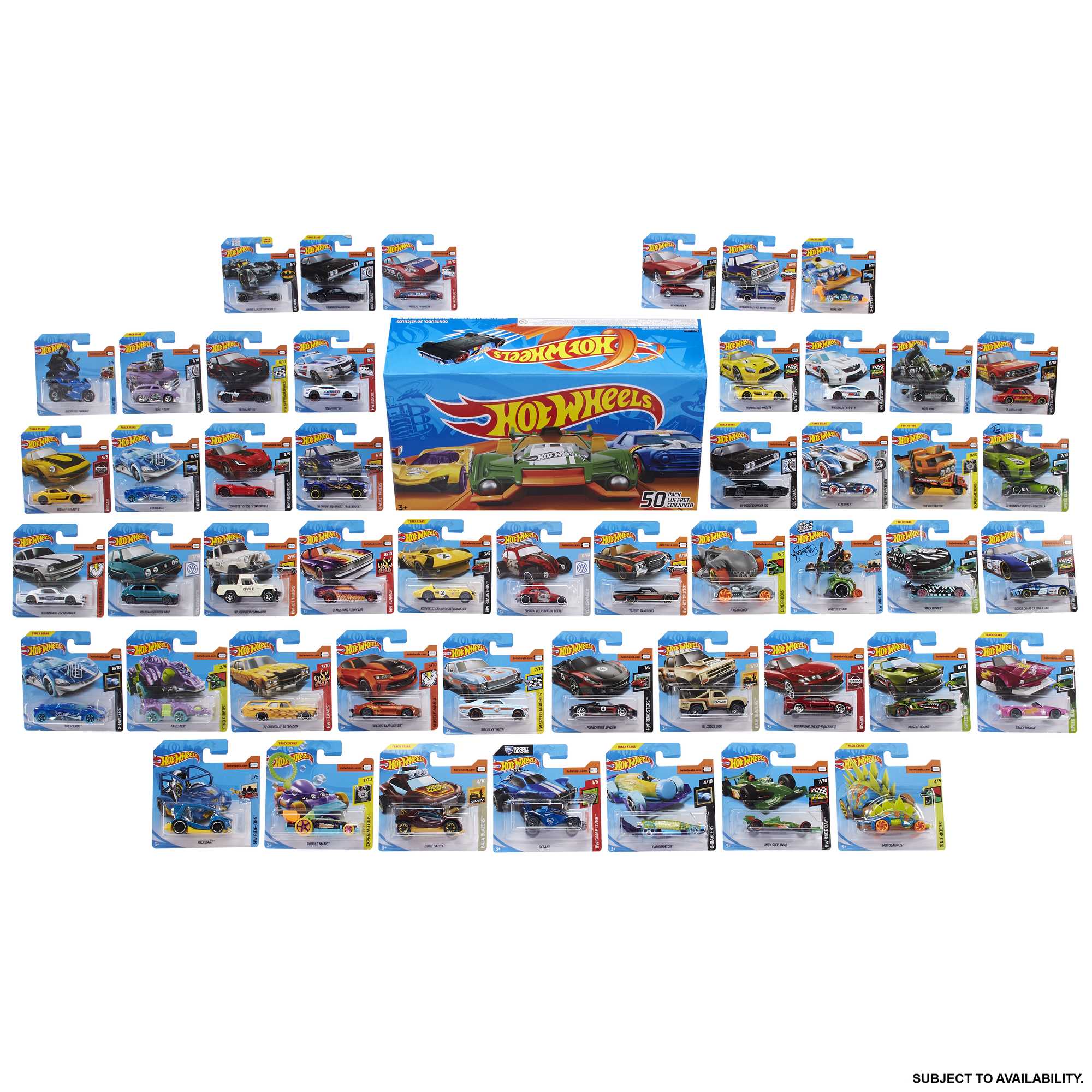 Hot Wheels 50 Car Pack Assortment - Image 5