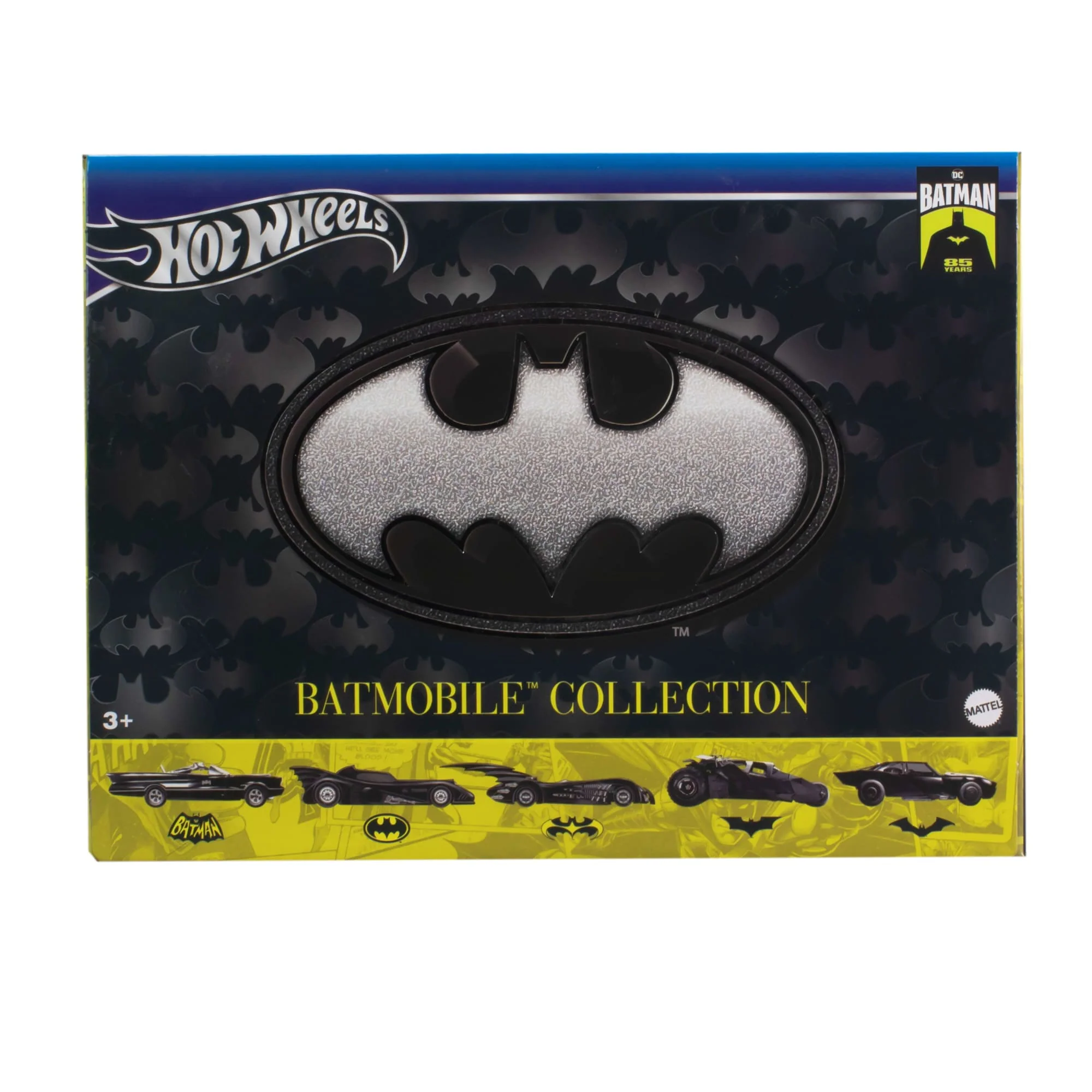 Hot Wheels 85Ème Anniversaire Batman Coffret 5 Répliques Batmobile - Image 6
