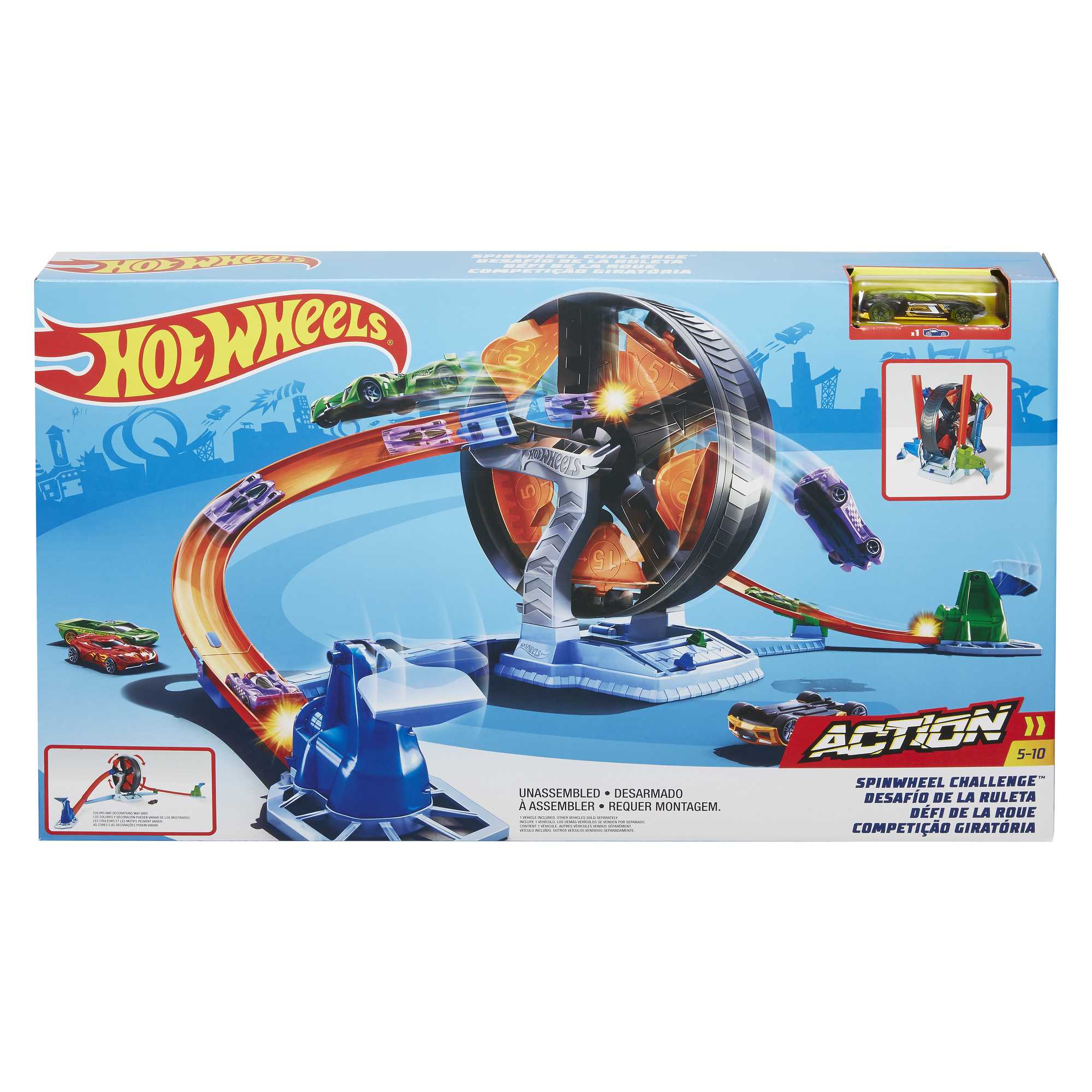 Hot Wheels Action Pista de Brinquedo Giros Extremos - Image 6