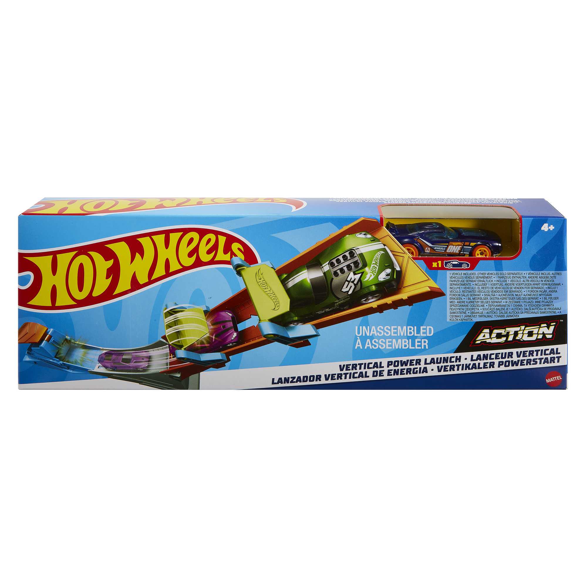 Hot Wheels Action Pista de Juguete Acrobacias Lanzador Vertical - Image 3