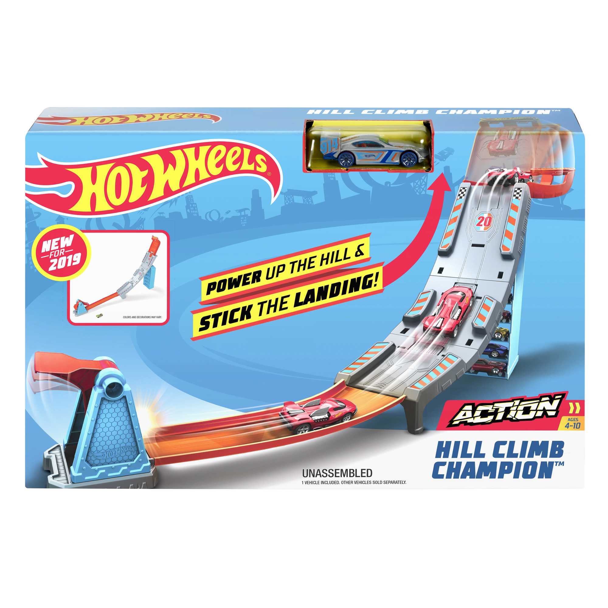 Hot Wheels Action Pista de Juguete Campeonato de las Alturas - Image 6