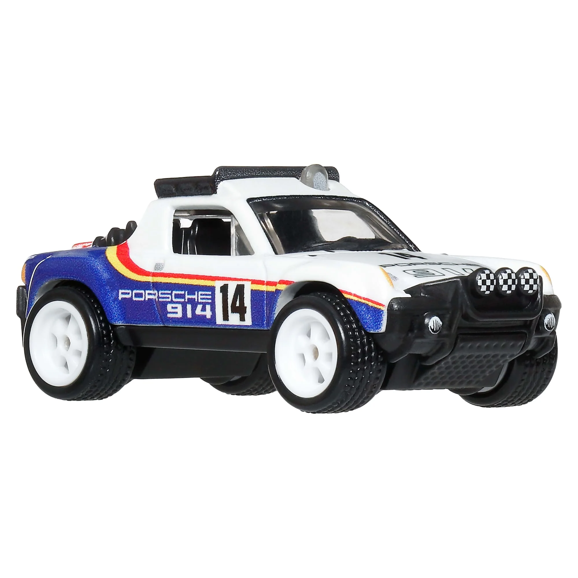 Hot Wheels Car Culture Premium 1:64 Scale Die-Cast Toy Porsche 914 Safari, Thrill Climbers - Image 2