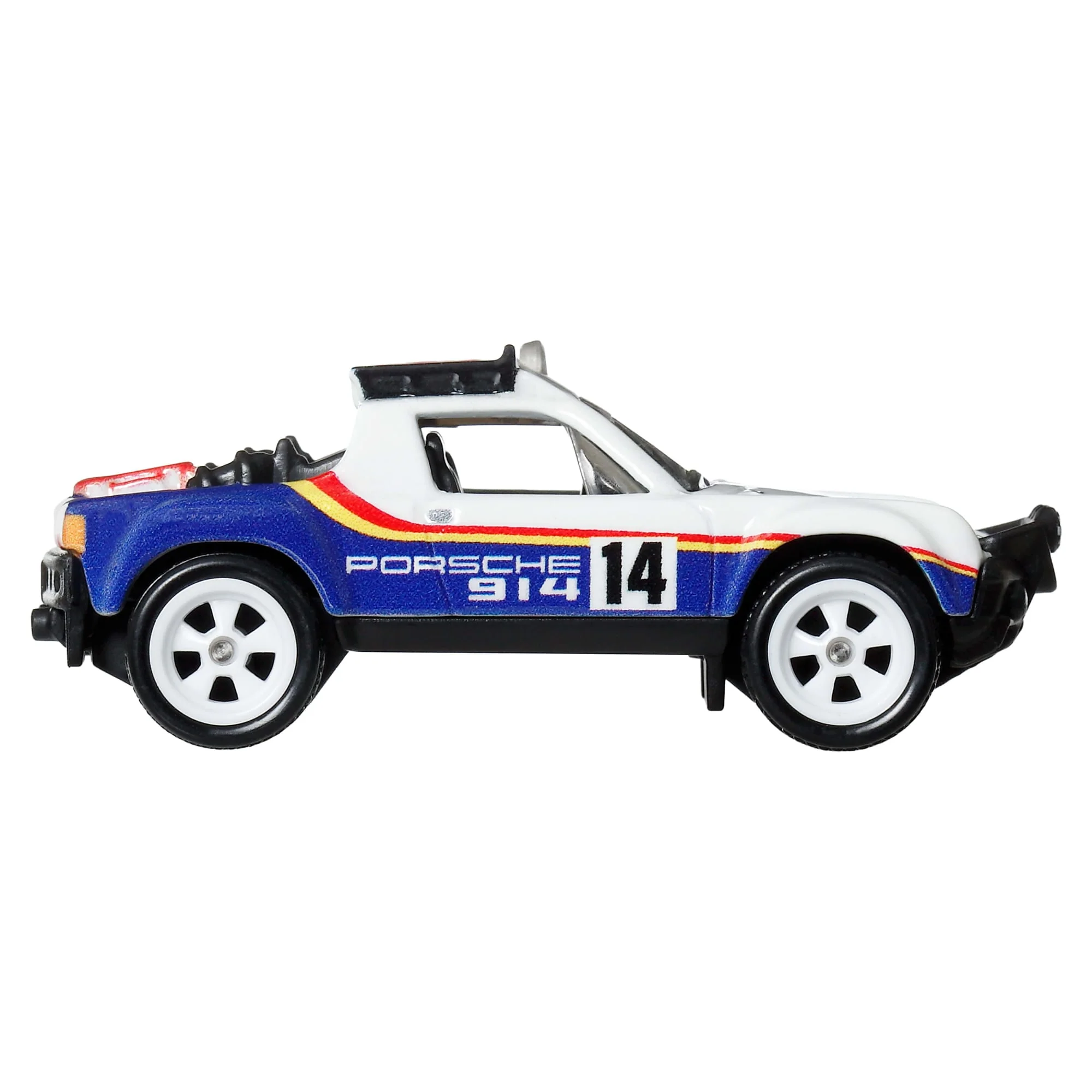 Hot Wheels Car Culture Premium 1:64 Scale Die-Cast Toy Porsche 914 Safari, Thrill Climbers - Image 3