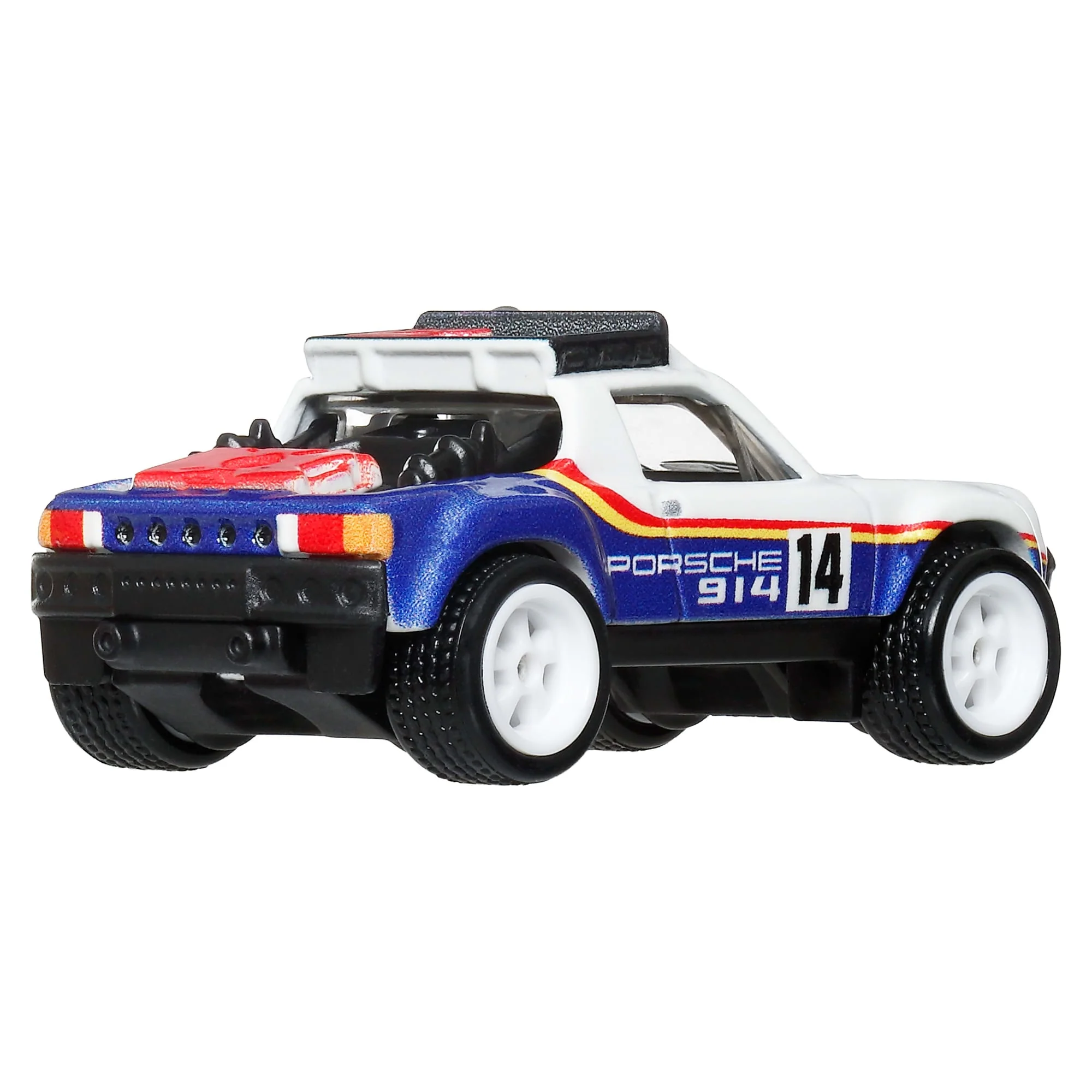 Hot Wheels Car Culture Premium 1:64 Scale Die-Cast Toy Porsche 914 Safari, Thrill Climbers - Image 4