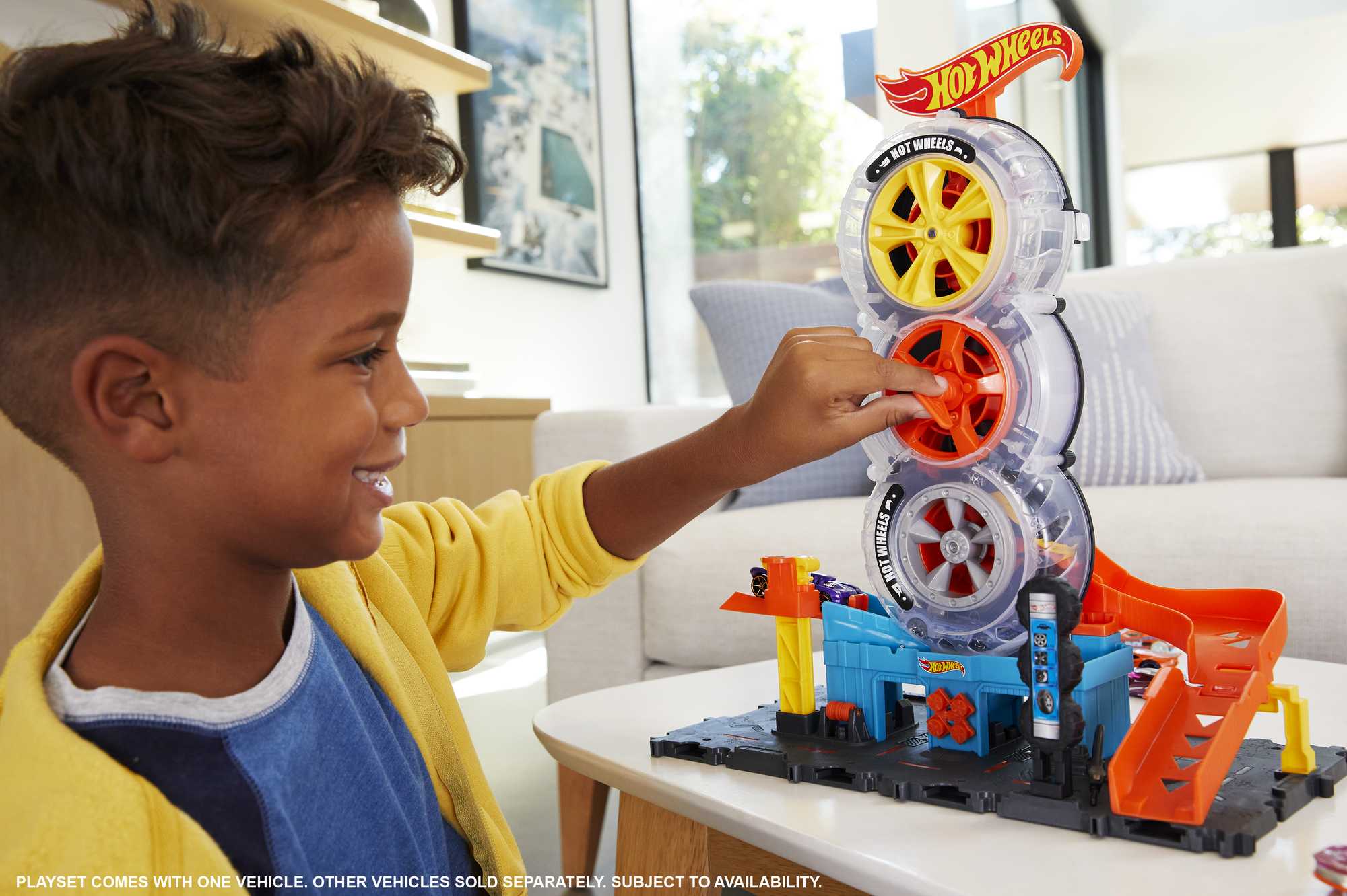 Hot Wheels City Circuit Boutique de Pneus - Image 2