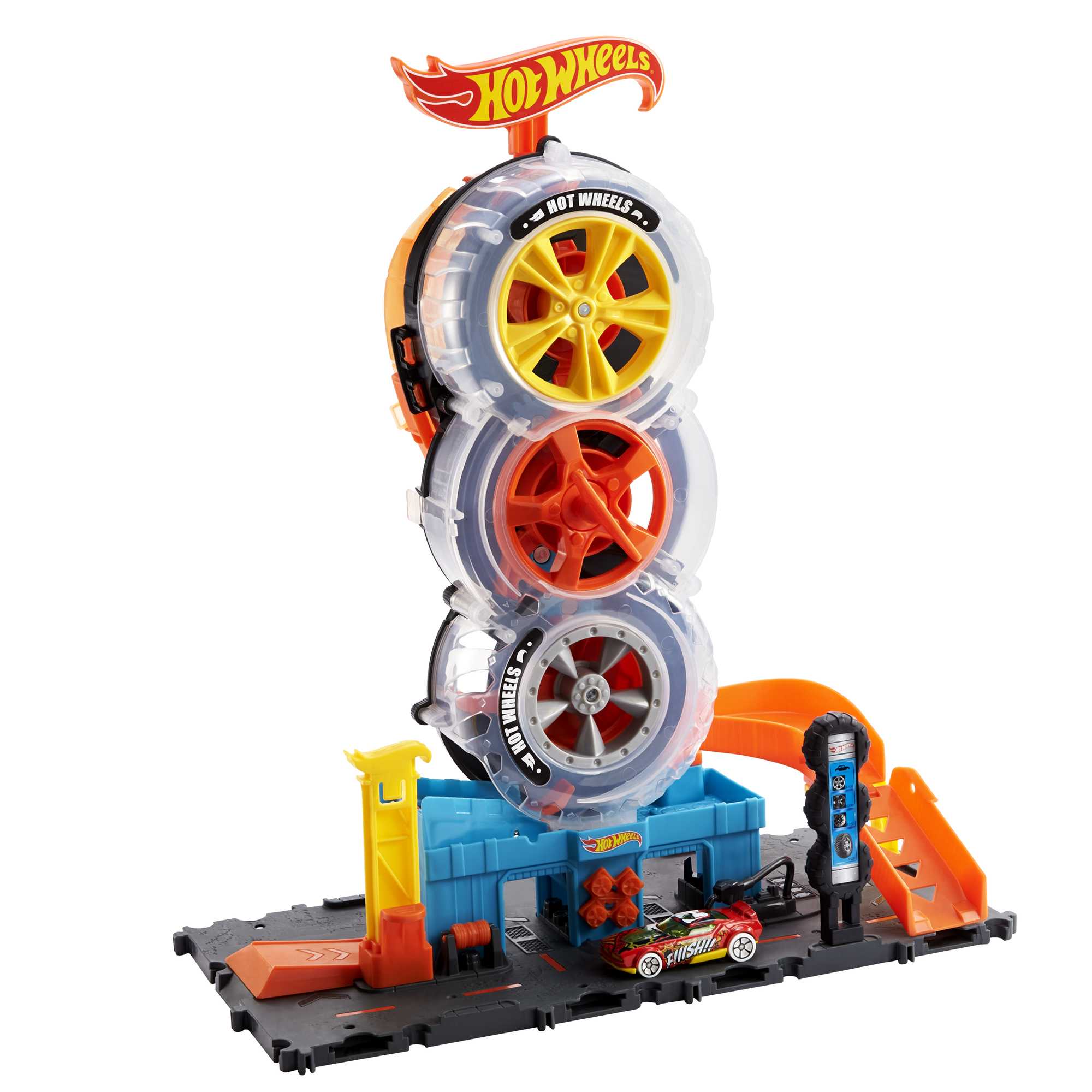 Hot Wheels City Circuit Boutique de Pneus - Image 6