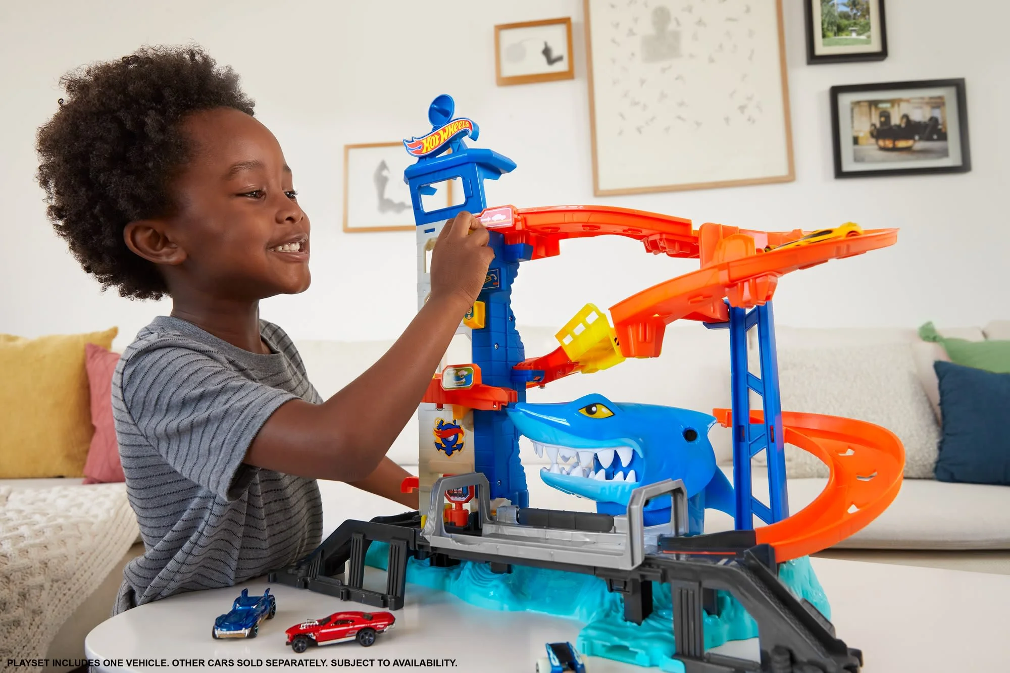 Hot Wheels City Coffret L’Attaque du Requin - Image 2