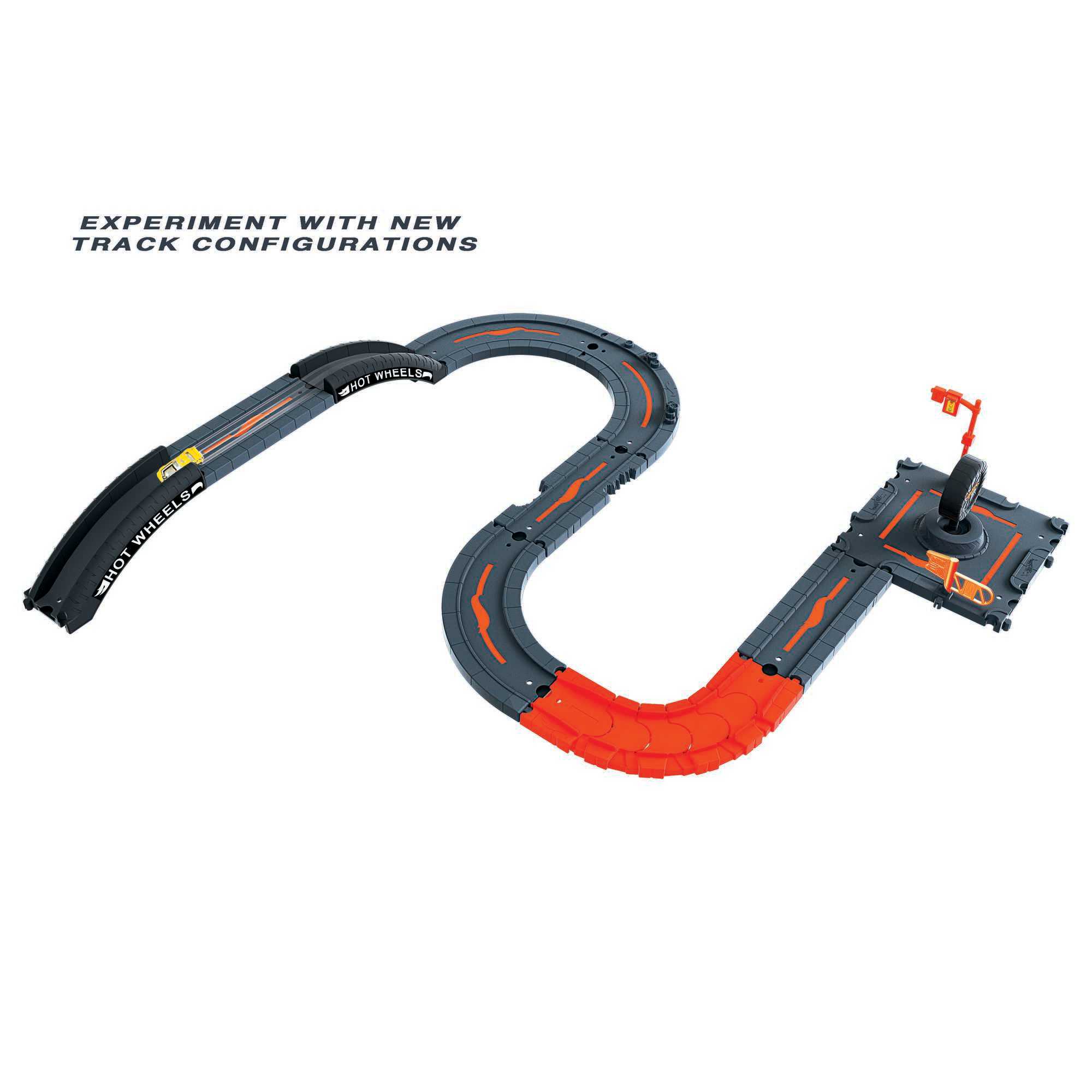 Hot Wheels City Track Pack, 10-Piece Set, With 1 Car, Gift For Kids 4 Years & Older - Image 4