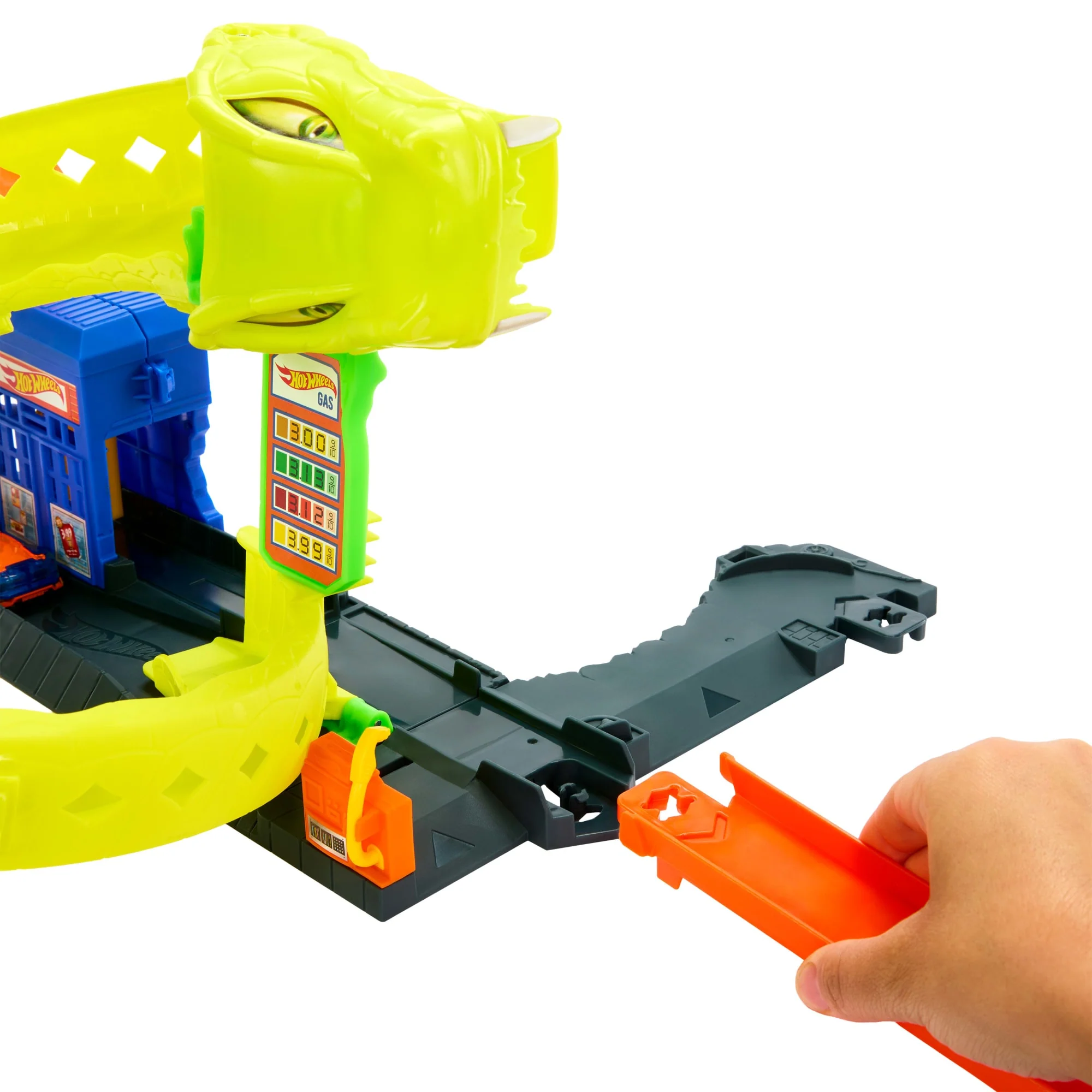 Hot Wheels City Pista de Brinquedo Ataque de cobra - Image 2