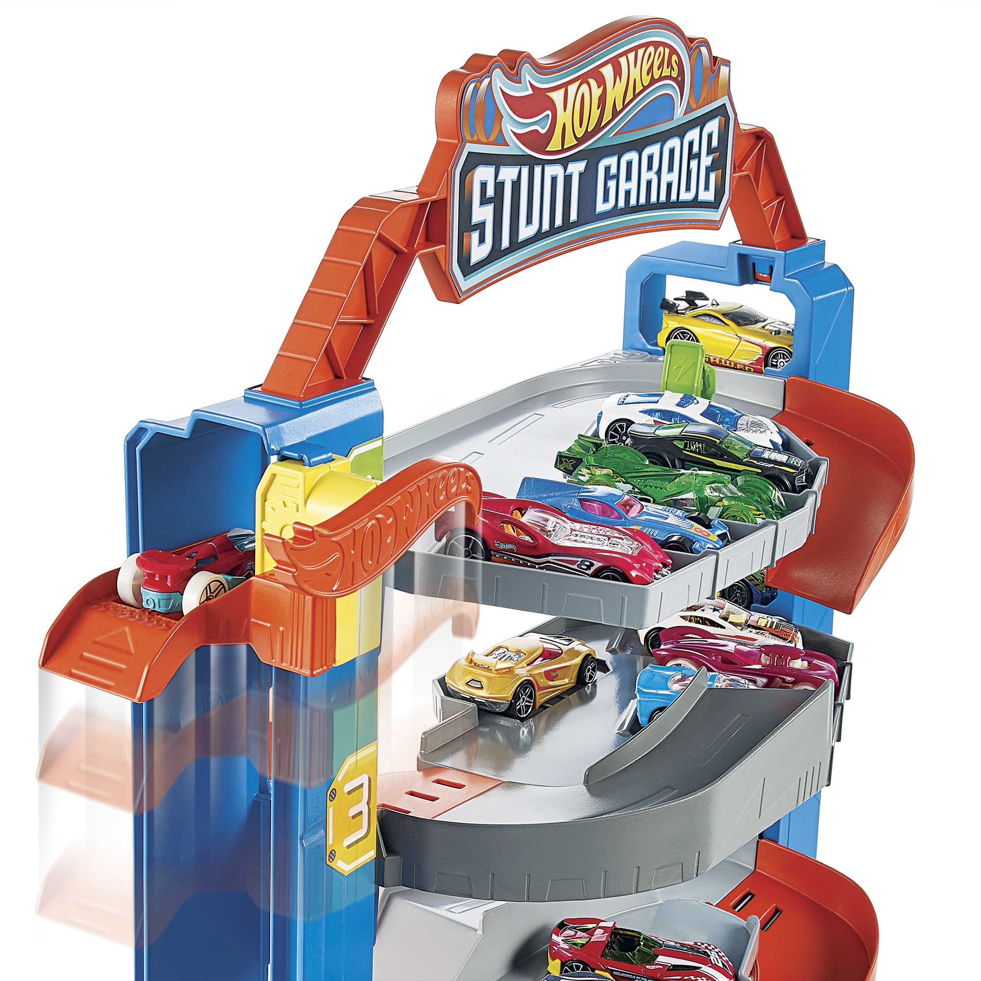 Hot Wheels City Pista de Brinquedo Garagem Extremo - Image 4