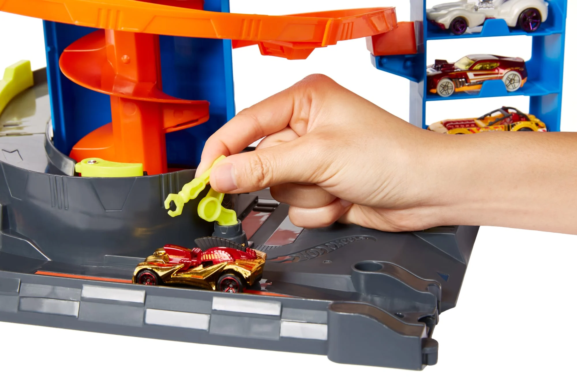 Hot Wheels City Pista de Brinquedo Mega Garage - Image 4