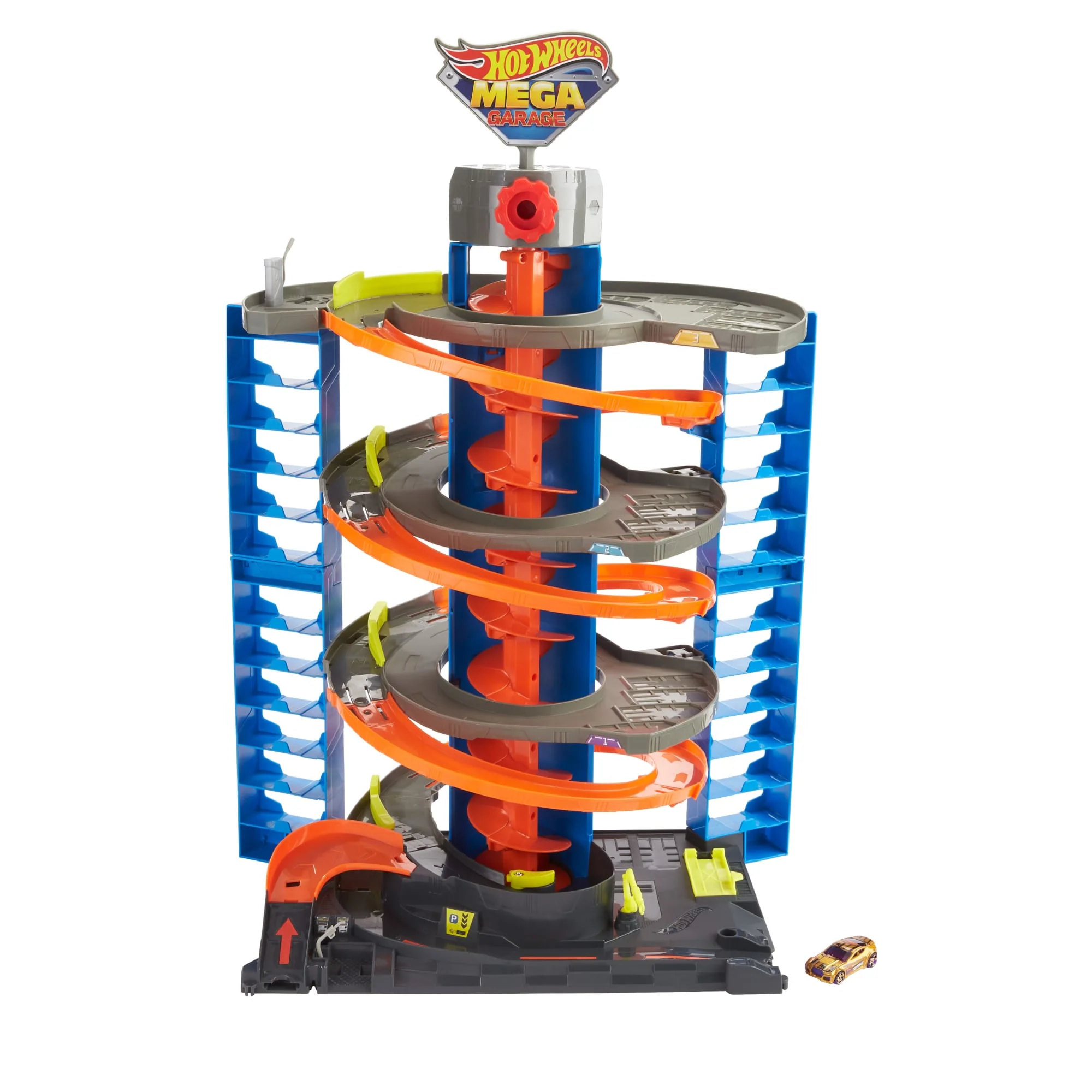 Hot Wheels City Pista de Brinquedo Mega Garage - Image 5