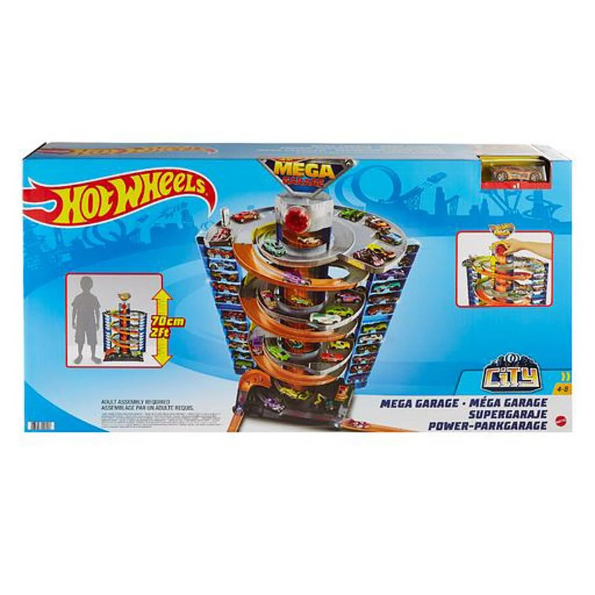 Hot Wheels City Pista de Brinquedo Mega Garage - Image 6