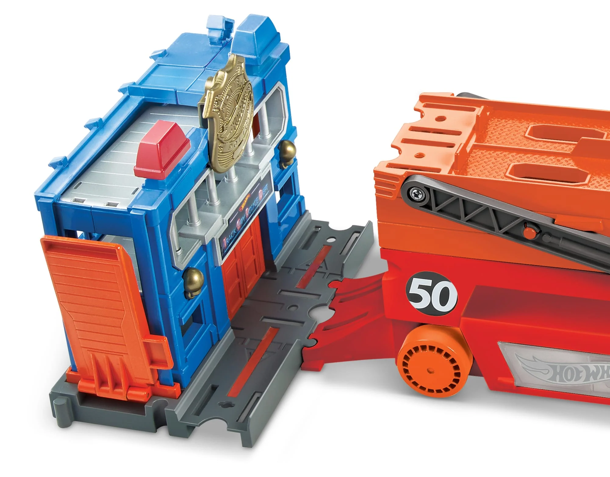 Hot Wheels City Pista de Brinquedo Mega Reboque - Image 4